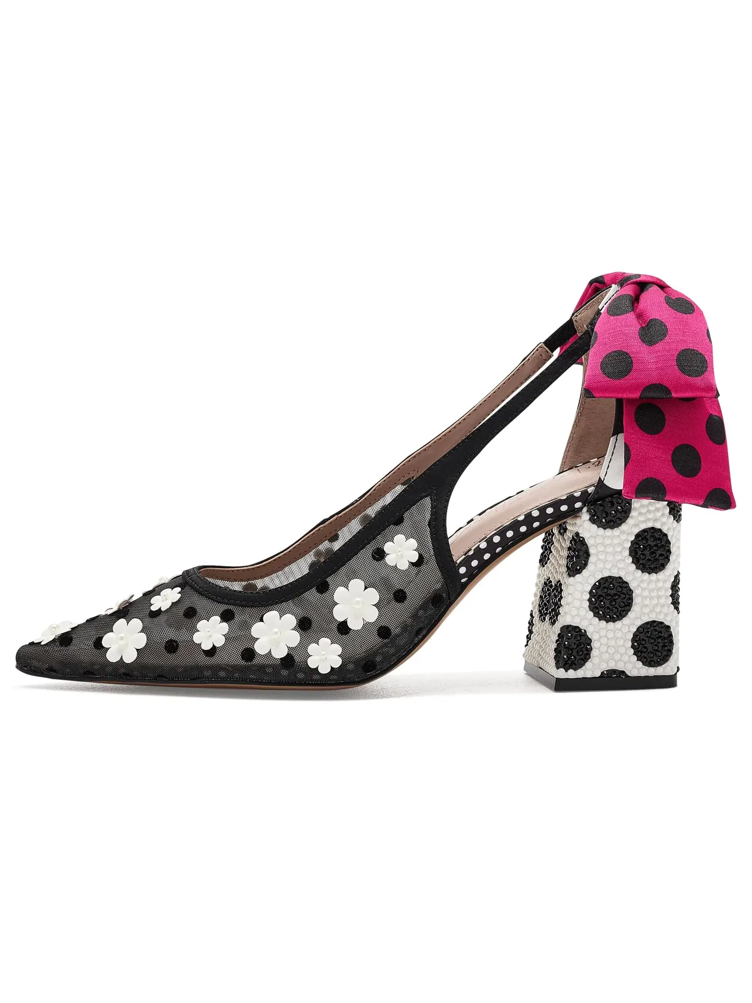 Туфли Felix Blue By Betsey Johnson — изображение 4 из 4, черный/белый/мульти