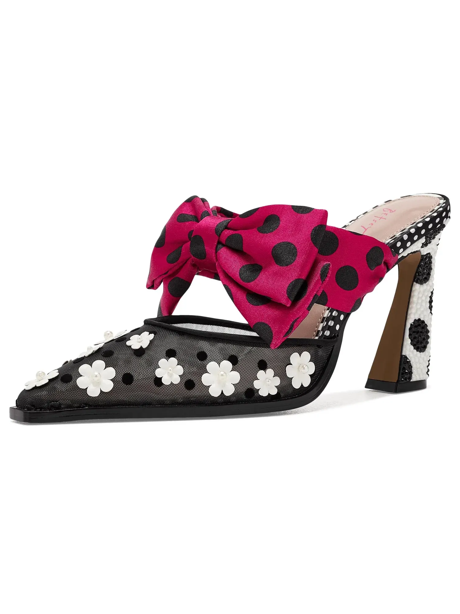 Туфли Naomi Blue By Betsey Johnson — изображение 1 из 4, черный/белый/мульти