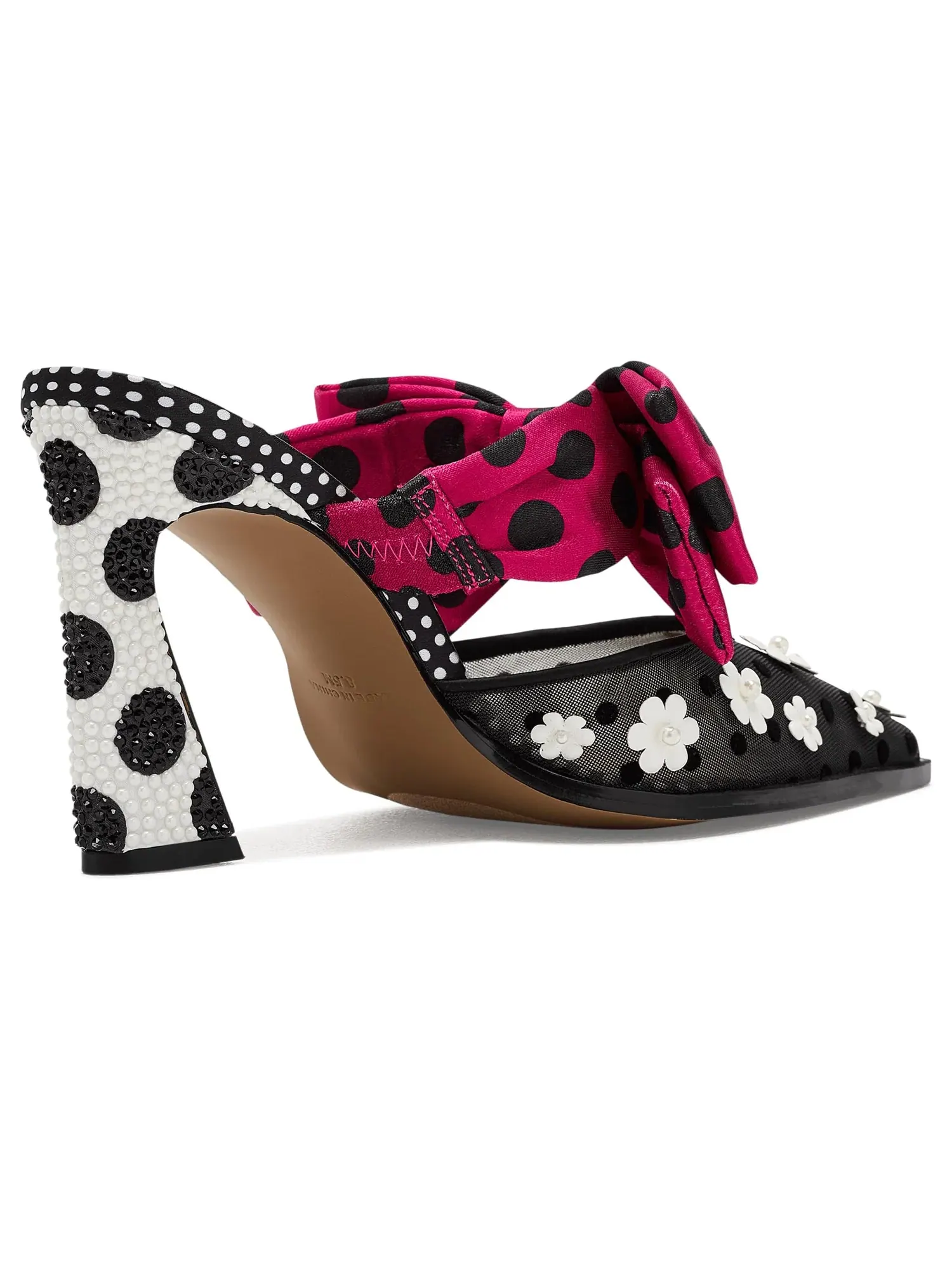 Туфли Naomi Blue By Betsey Johnson — изображение 3 из 4, черный/белый/мульти
