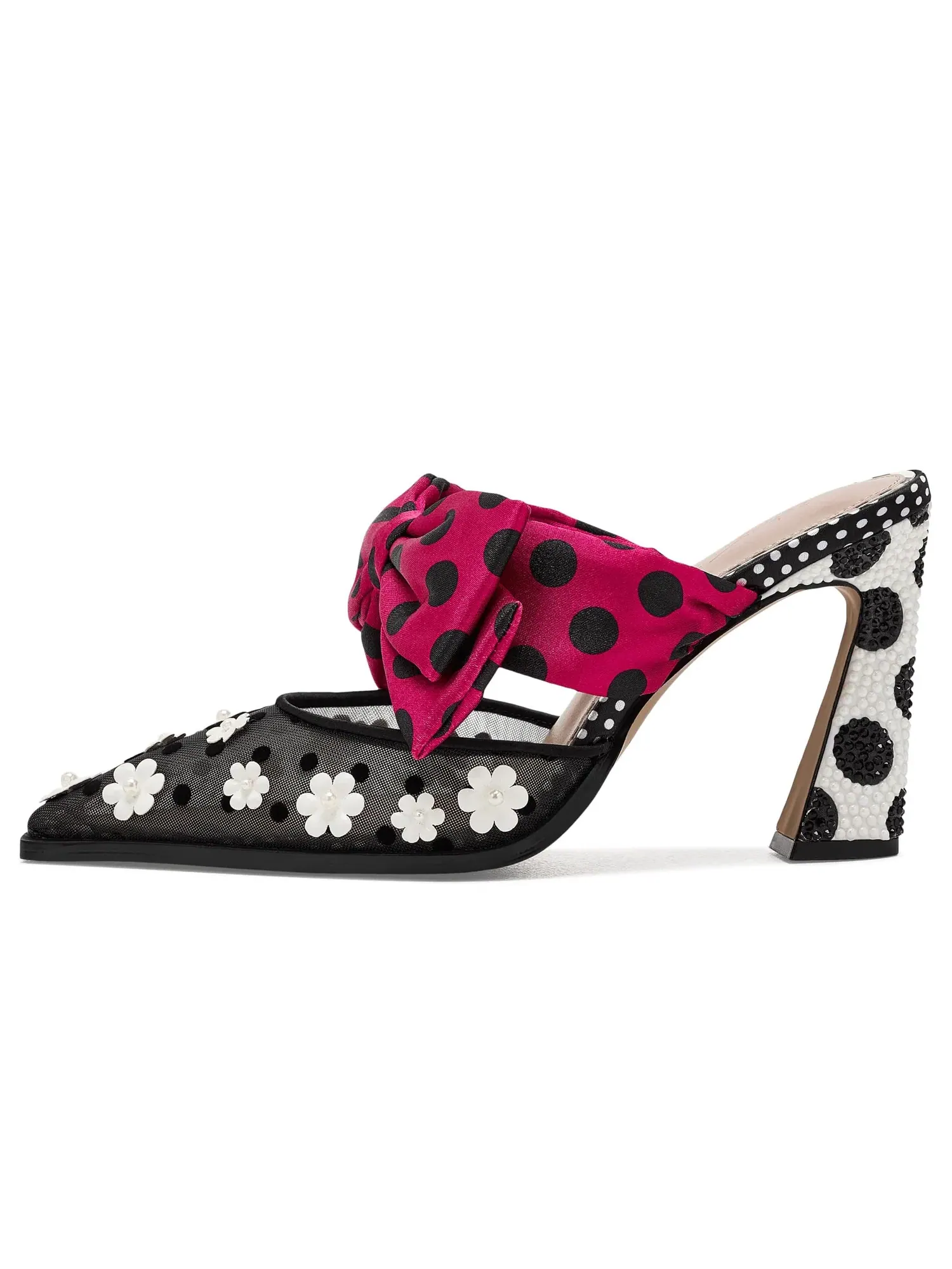 Туфли Naomi Blue By Betsey Johnson — изображение 4 из 4, черный/белый/мульти