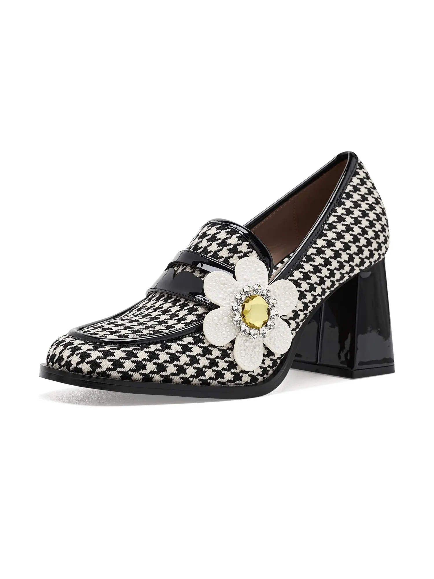 Туфли Casandra Blue By Betsey Johnson — изображение 1 из 4, черный/белый/мульти