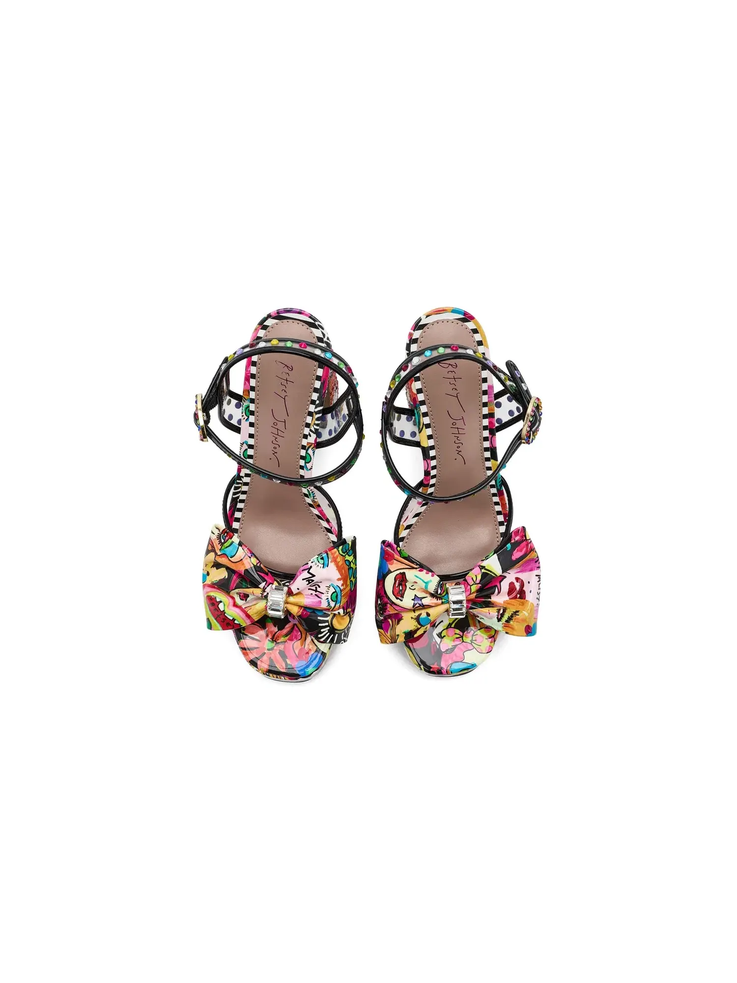 Туфли Shelley Blue By Betsey Johnson — изображение 2 из 4, яркий мульти