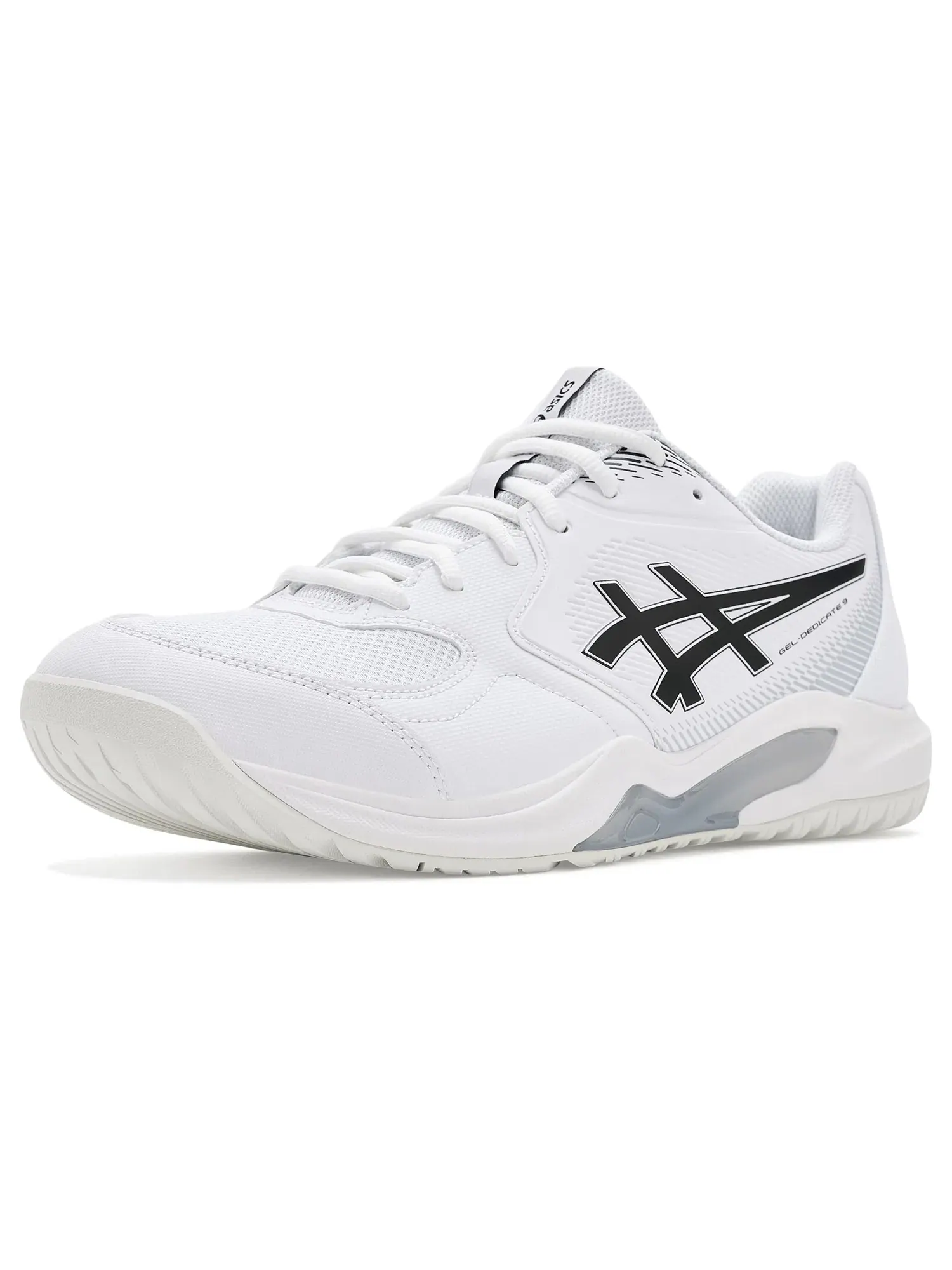 Кроссовки GEL-Dedicate 9 Asics — изображение 1 из 4, белый/черный