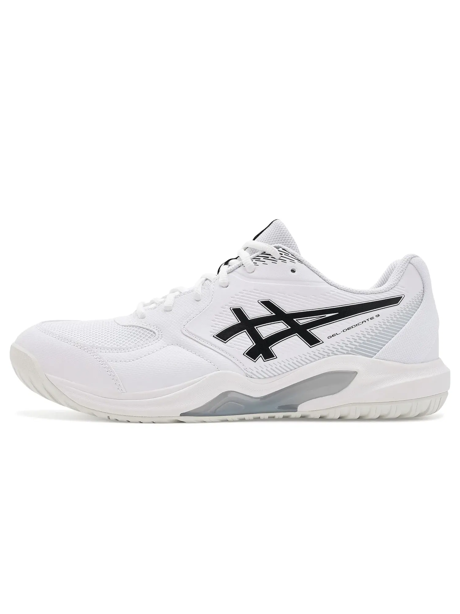 Кроссовки GEL-Dedicate 9 Asics — изображение 4 из 4, белый/черный