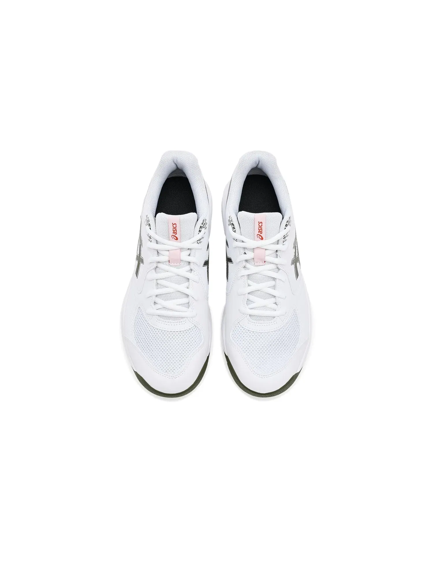 Кроссовки GEL-Dedicate 9 Asics — изображение 2 из 4, белый/винтажный хаки