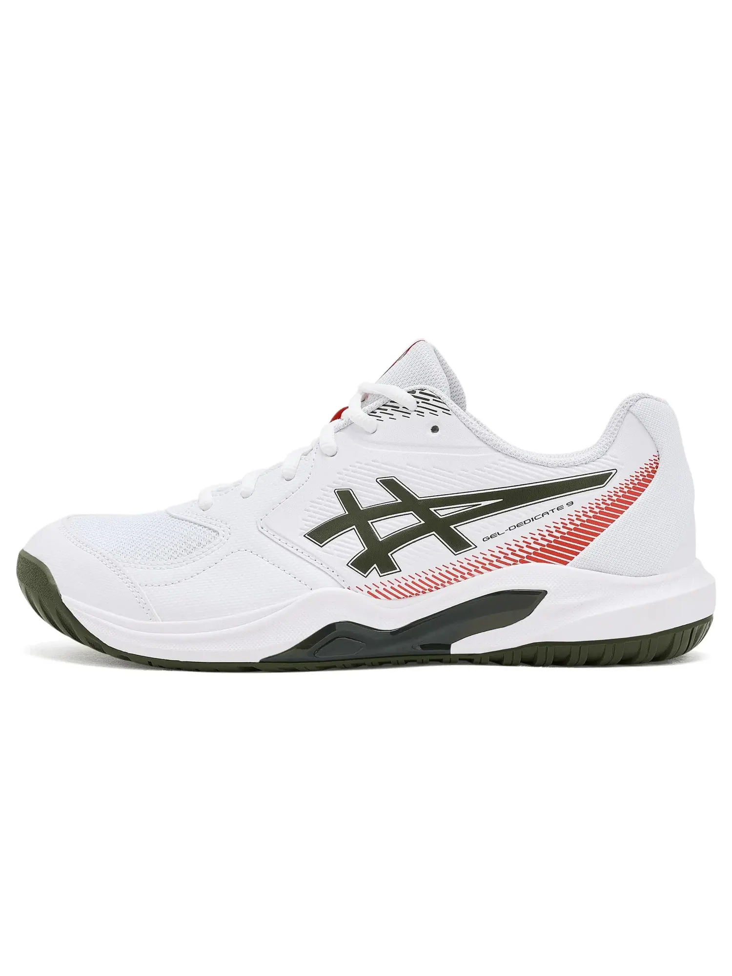 Кроссовки GEL-Dedicate 9 Asics — изображение 4 из 4, белый/винтажный хаки