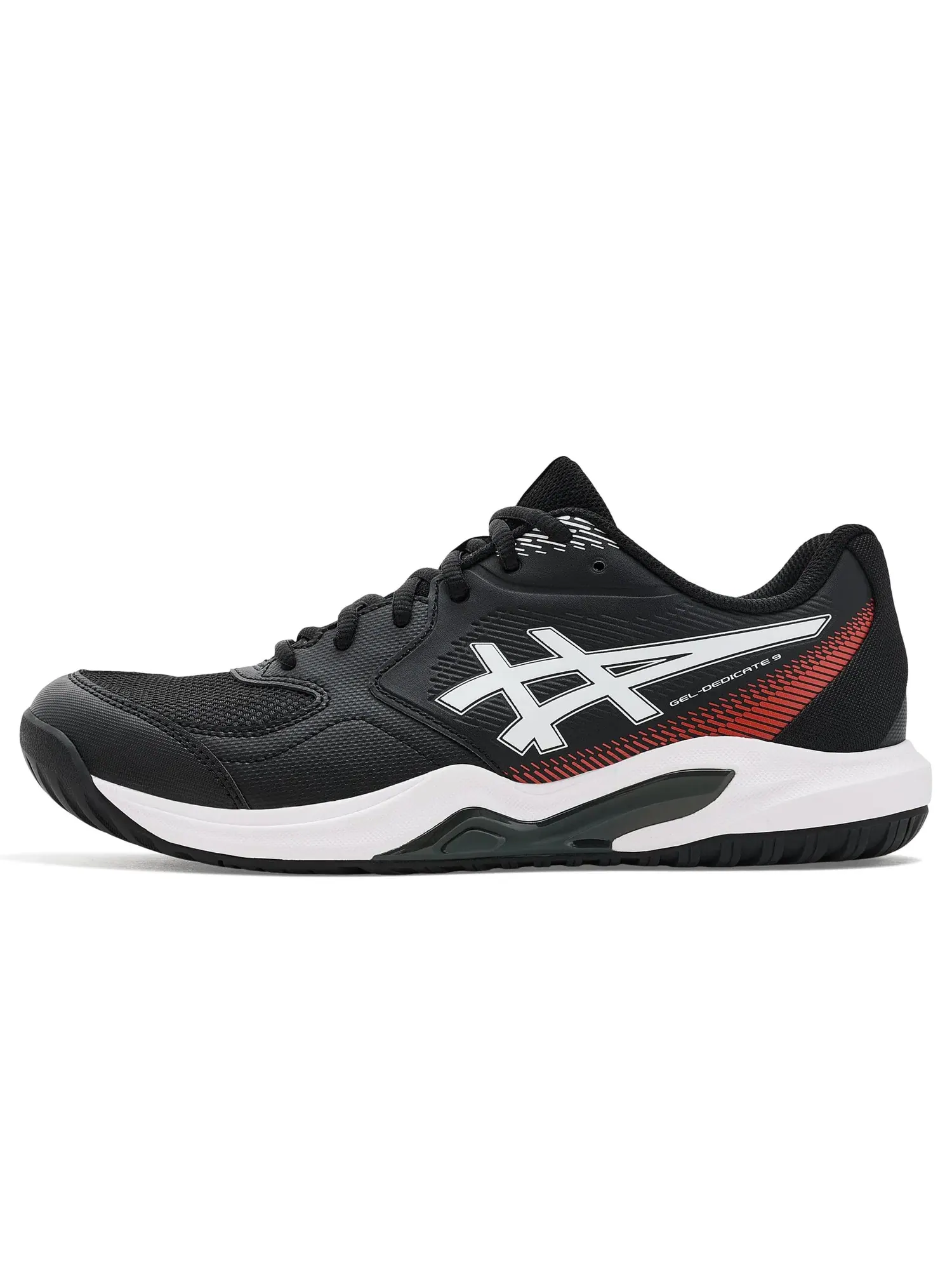 Кроссовки GEL-Dedicate 9 Asics — изображение 4 из 4, черный/белый