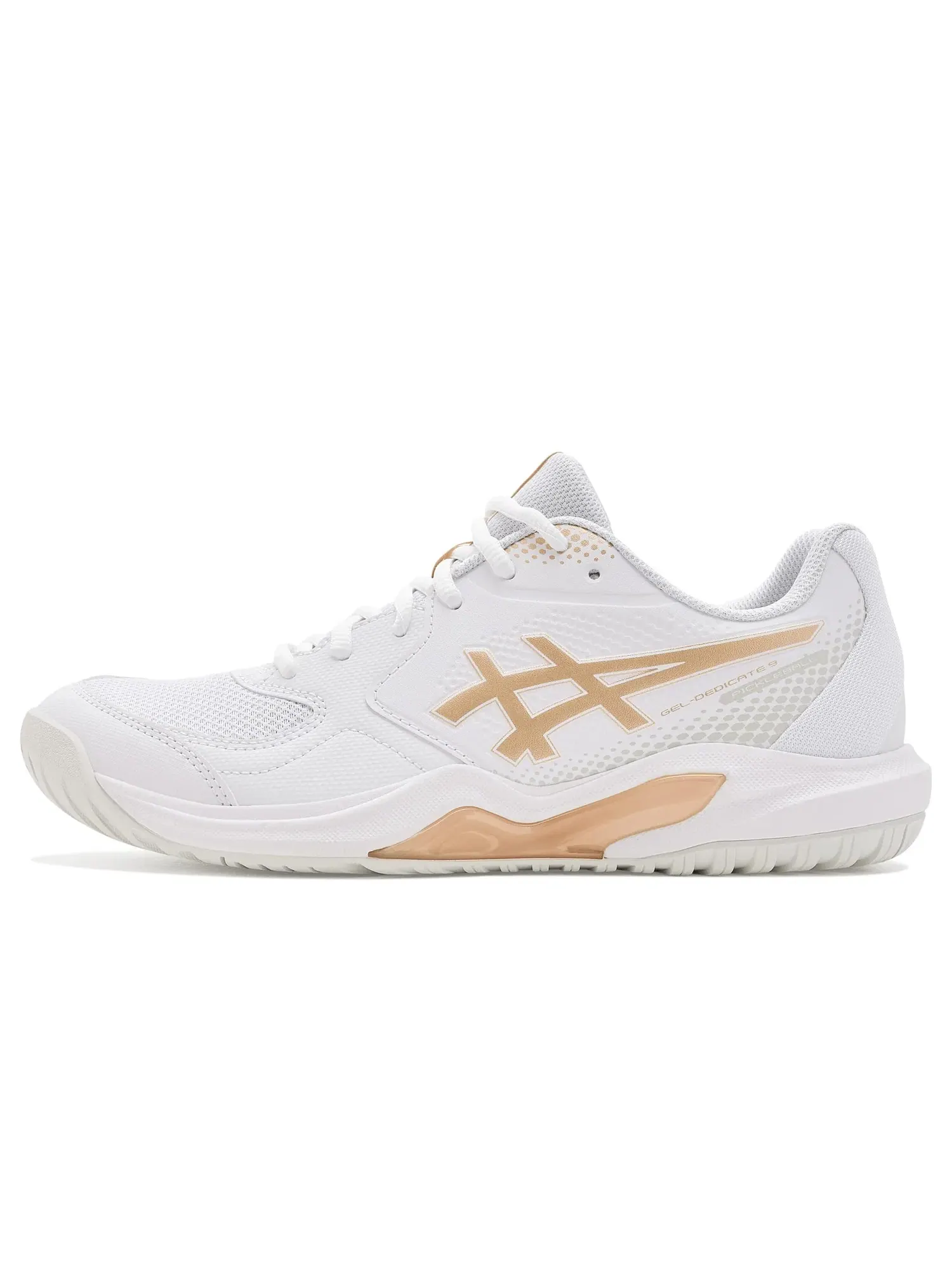 Кроссовки для пиклбола GEL-Dedicate 9 Pickleball Asics — изображение 4 из 4, белый