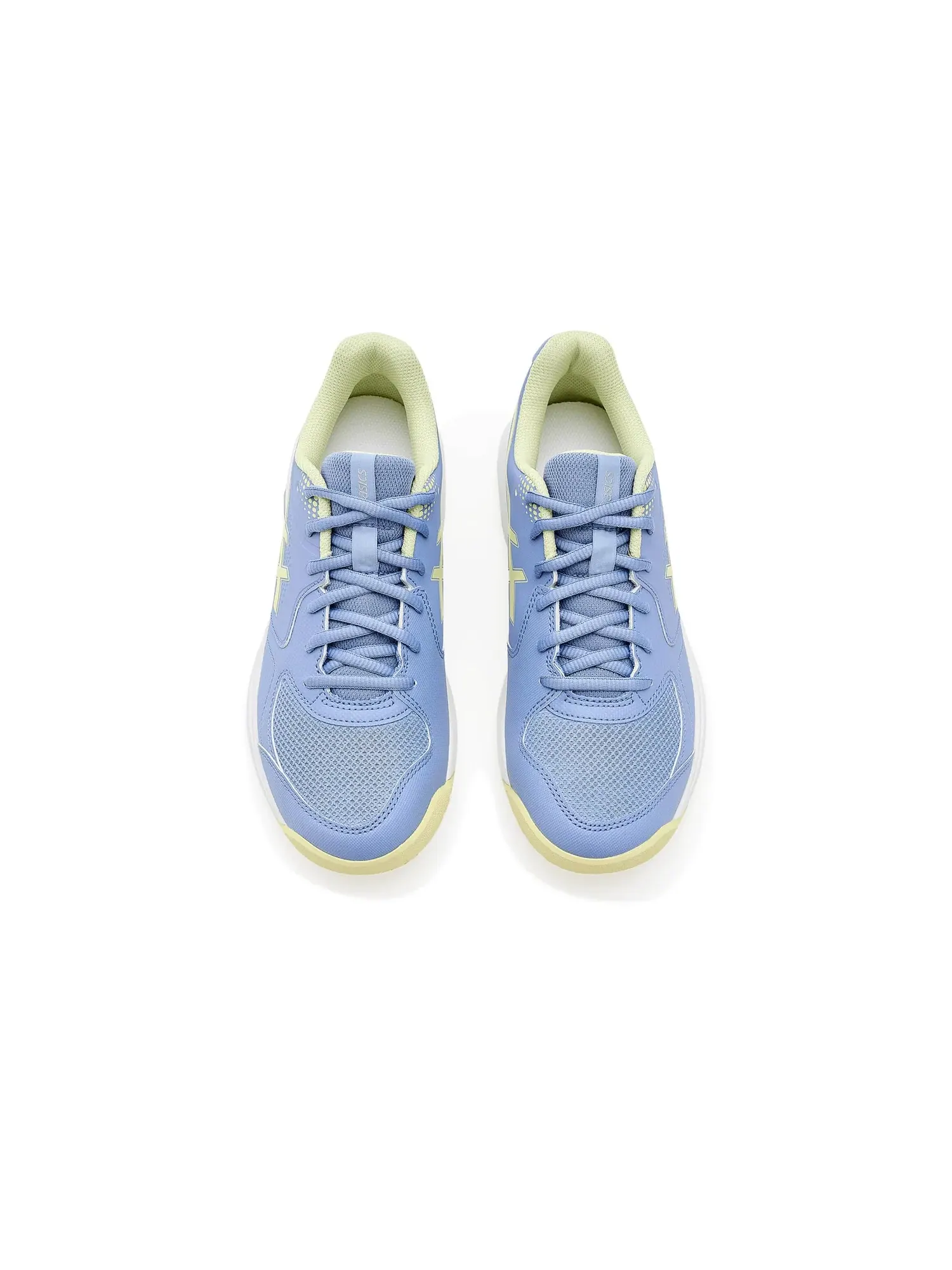 Кроссовки для пиклбола GEL-Dedicate 9 Pickleball Asics — изображение 2 из 4, индиго/желтый
