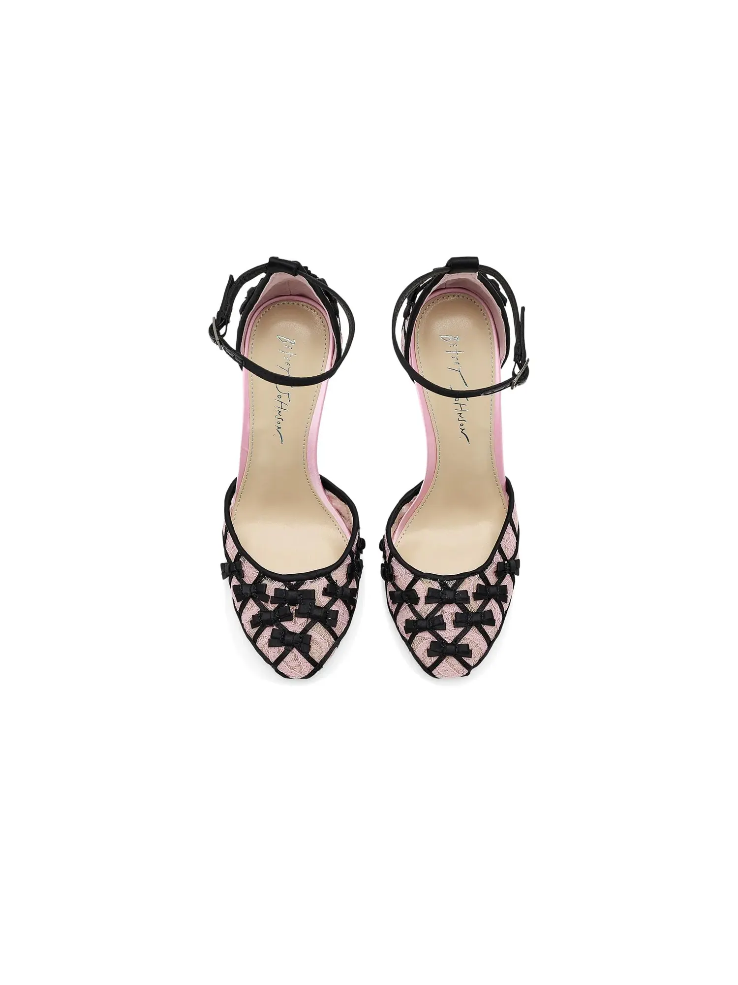 Туфли Coy Blue By Betsey Johnson — изображение 2 из 4, розовый черный