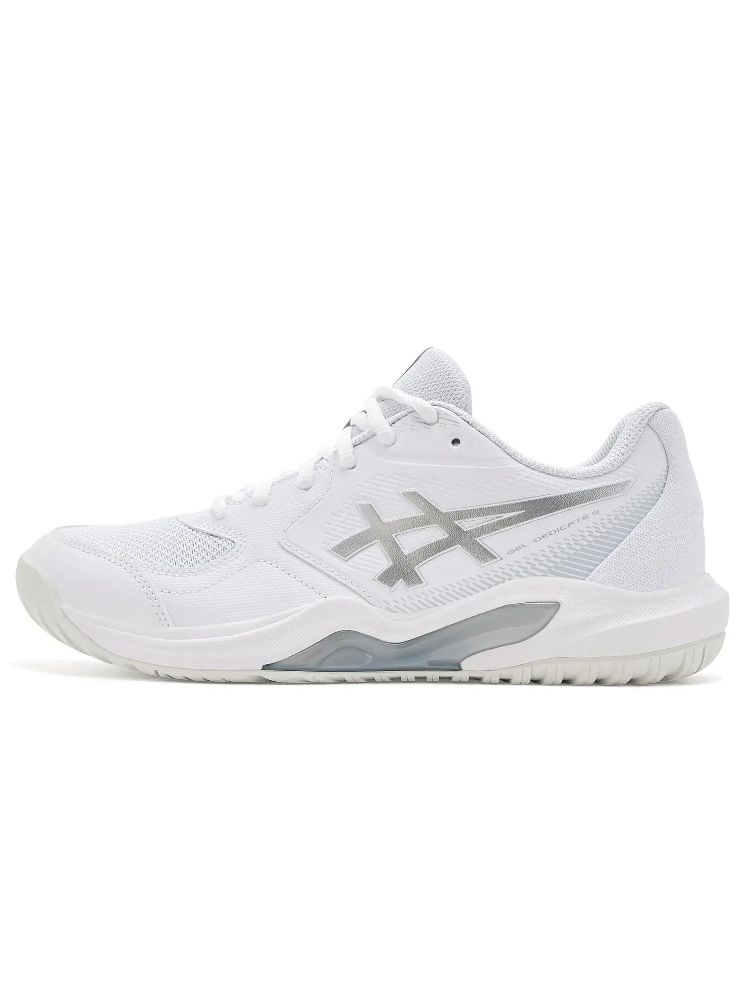 Кроссовки GEL-Dedicate 9 Asics — изображение 4 из 4, белый/серебристый