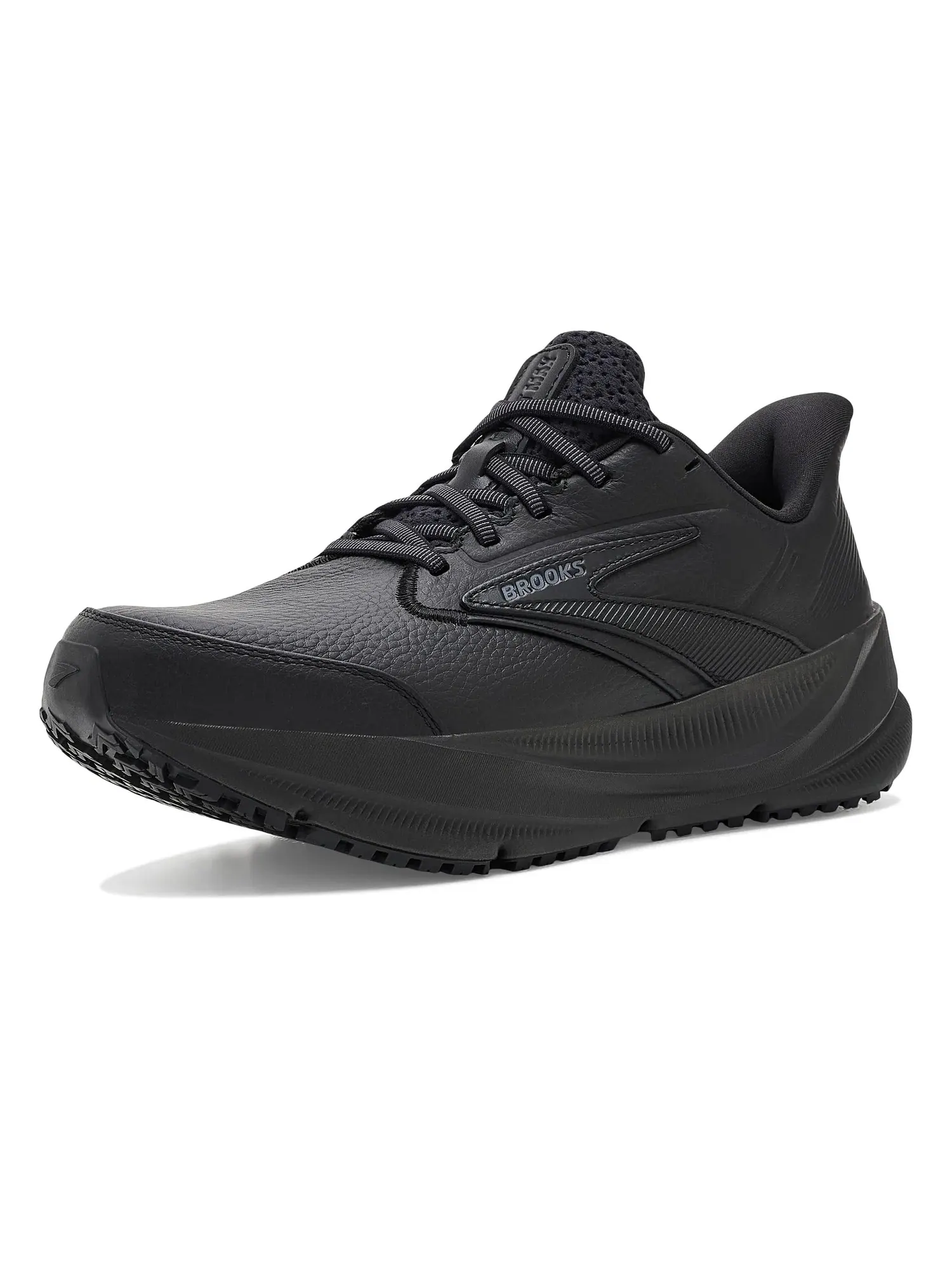 Кроссовки Ghost Max Slip Resistant Brooks — изображение 1 из 4, черный/черный