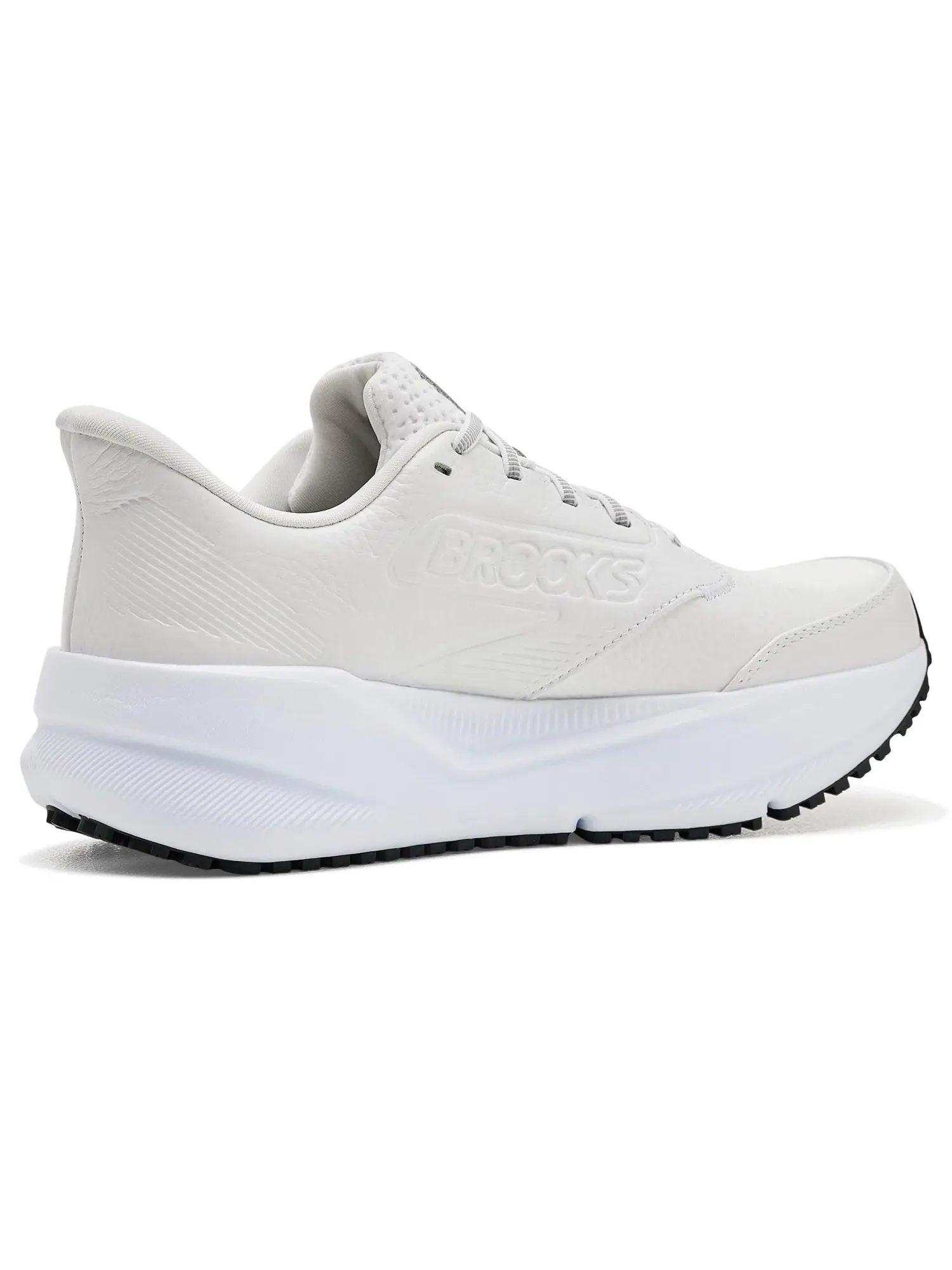 Кроссовки Ghost Max Slip Resistant Brooks — изображение 3 из 4, белый/белый
