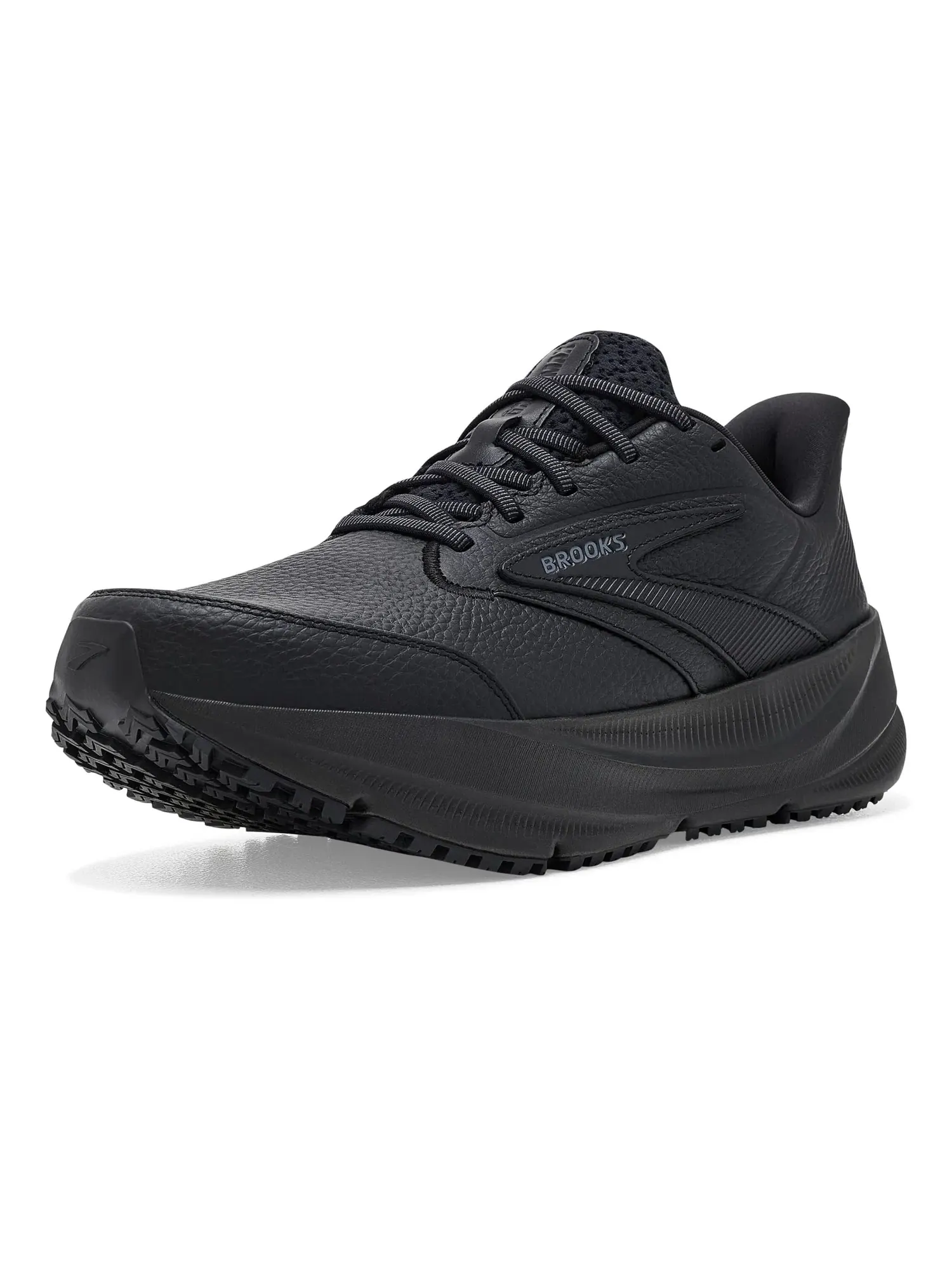 Кроссовки Ghost Max Slip Resistant Brooks — изображение 1 из 4, черный/черный
