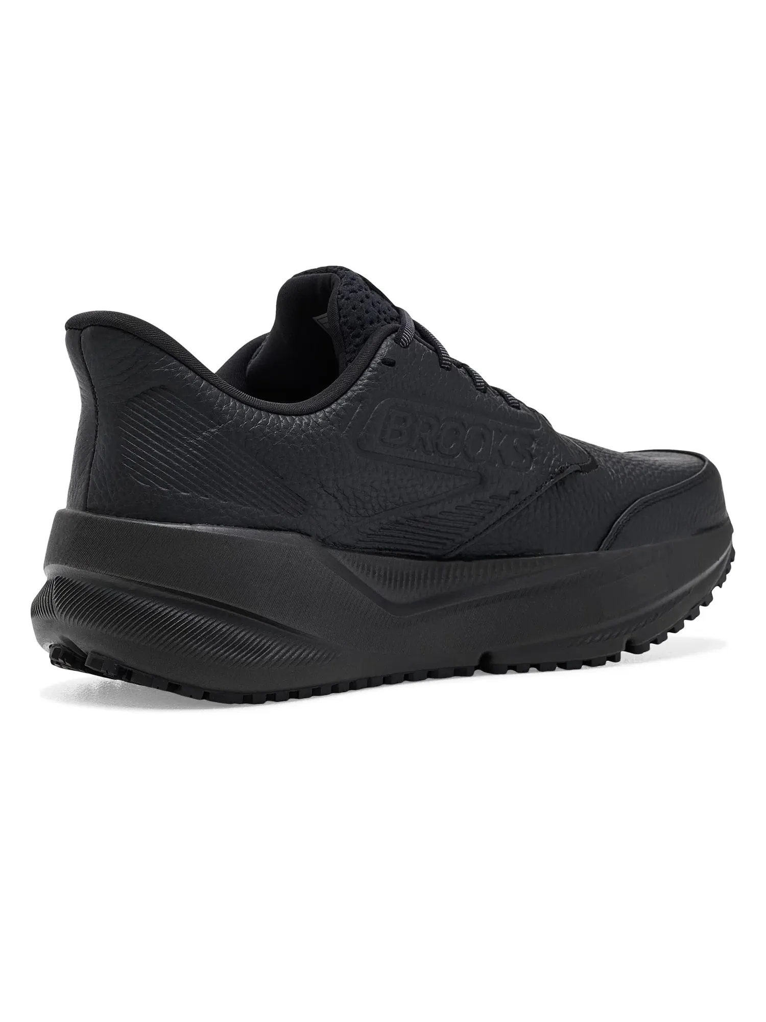 Кроссовки Ghost Max Slip Resistant Brooks — изображение 3 из 4, черный/черный