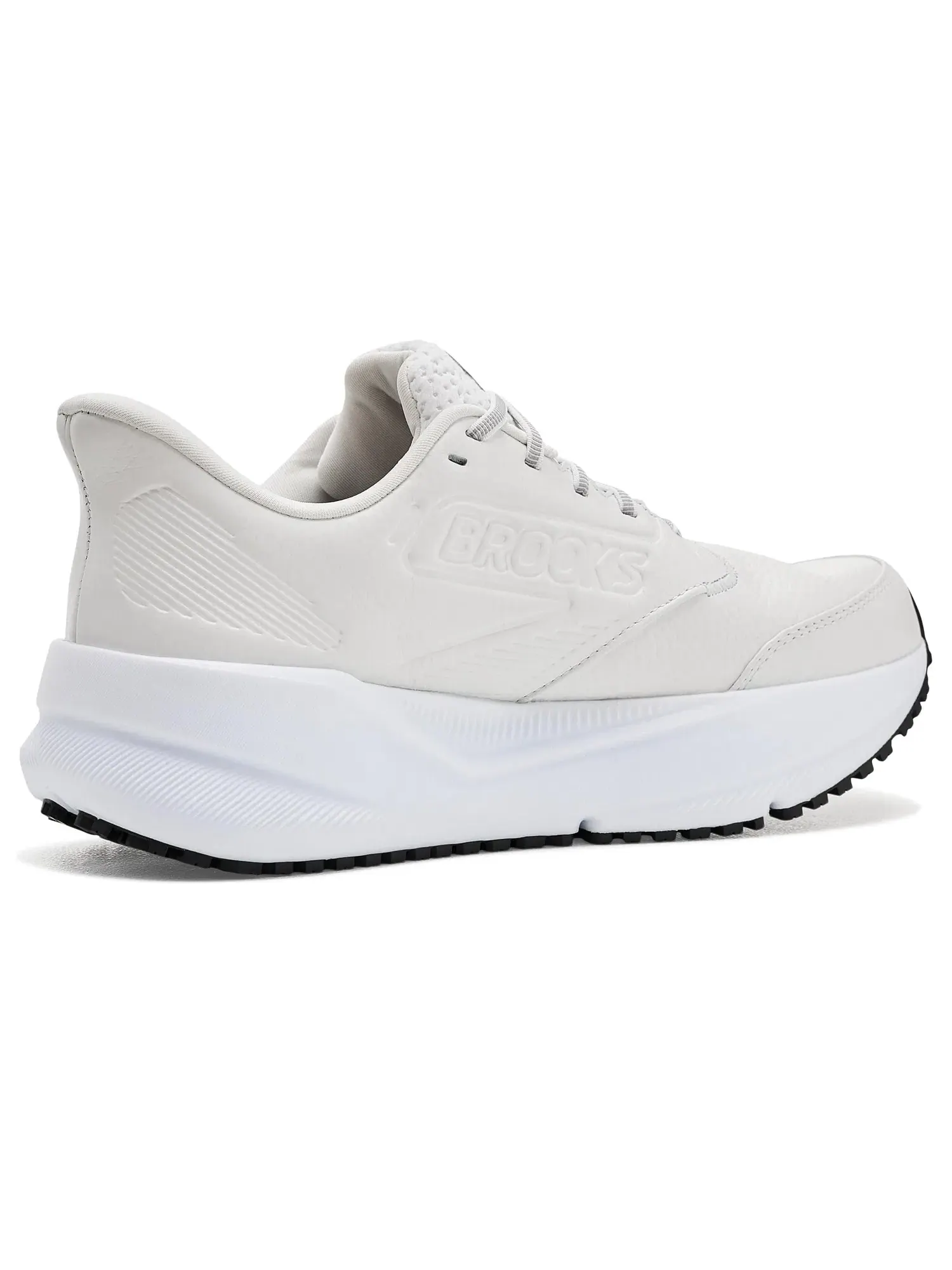 Кроссовки Ghost Max Slip Resistant Brooks — изображение 3 из 4, белый/белый