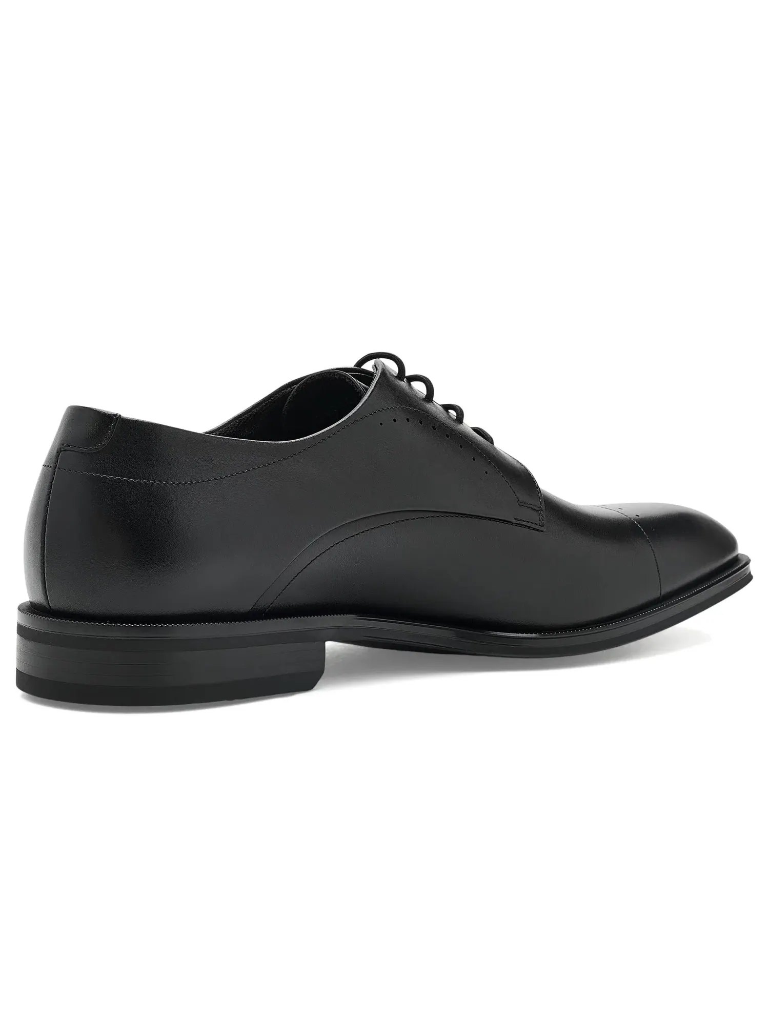 Кожаные оксфорды Derrek Leather Derby Shoes Boss — изображение 3 из 4, черный