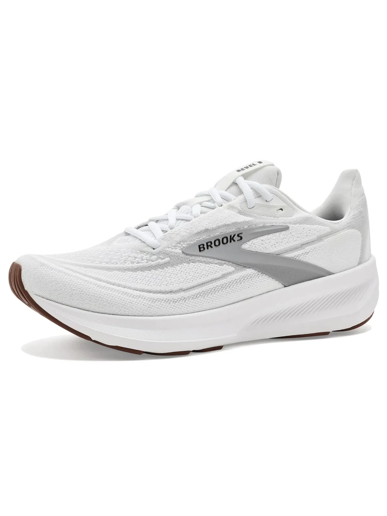 Кроссовки Revel 9 Brooks — изображение 1 из 4, белый/серый/черный