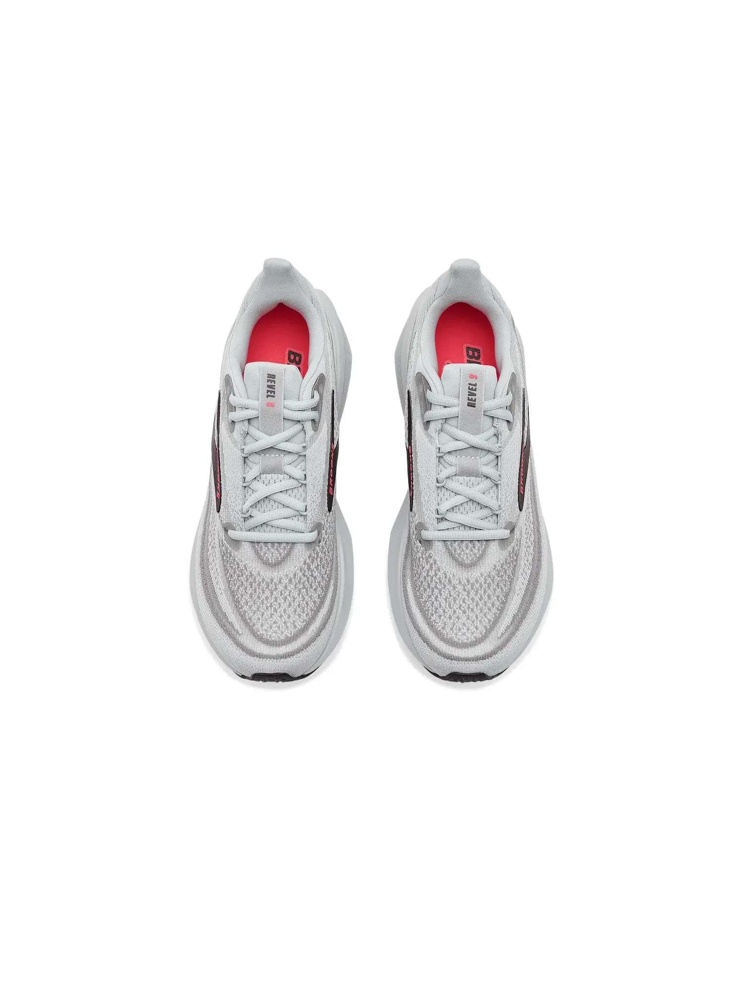 Кроссовки Revel 9 Brooks — изображение 2 из 4, серый/розовый