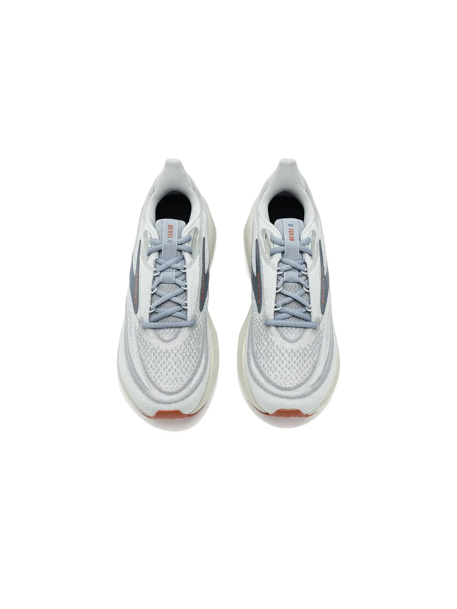 Кроссовки Revel 9 Brooks — изображение 2 из 4, серый/серый/коричневый