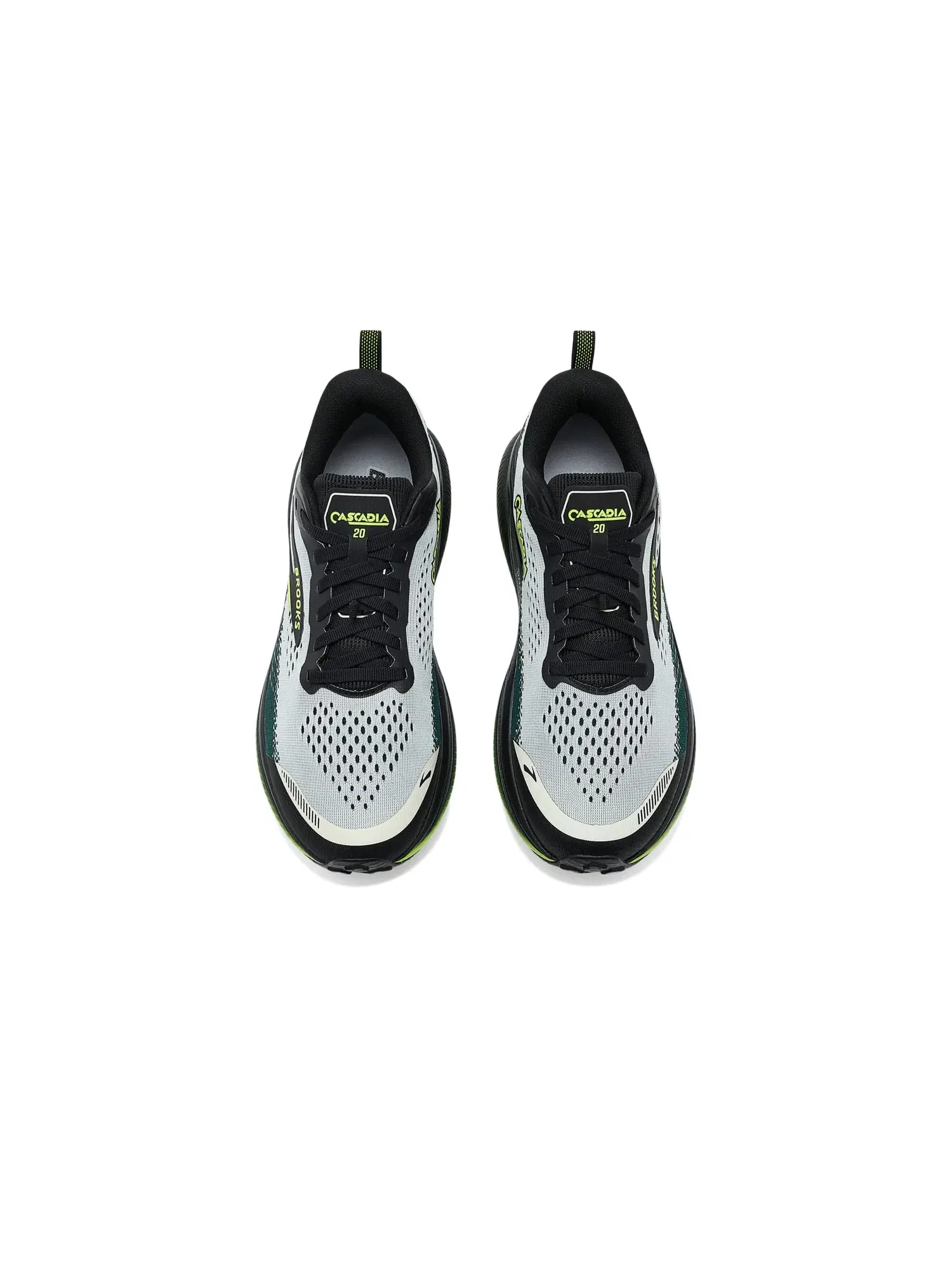 Кроссовки Cascadia 20 Brooks — изображение 2 из 4, серый/черный
