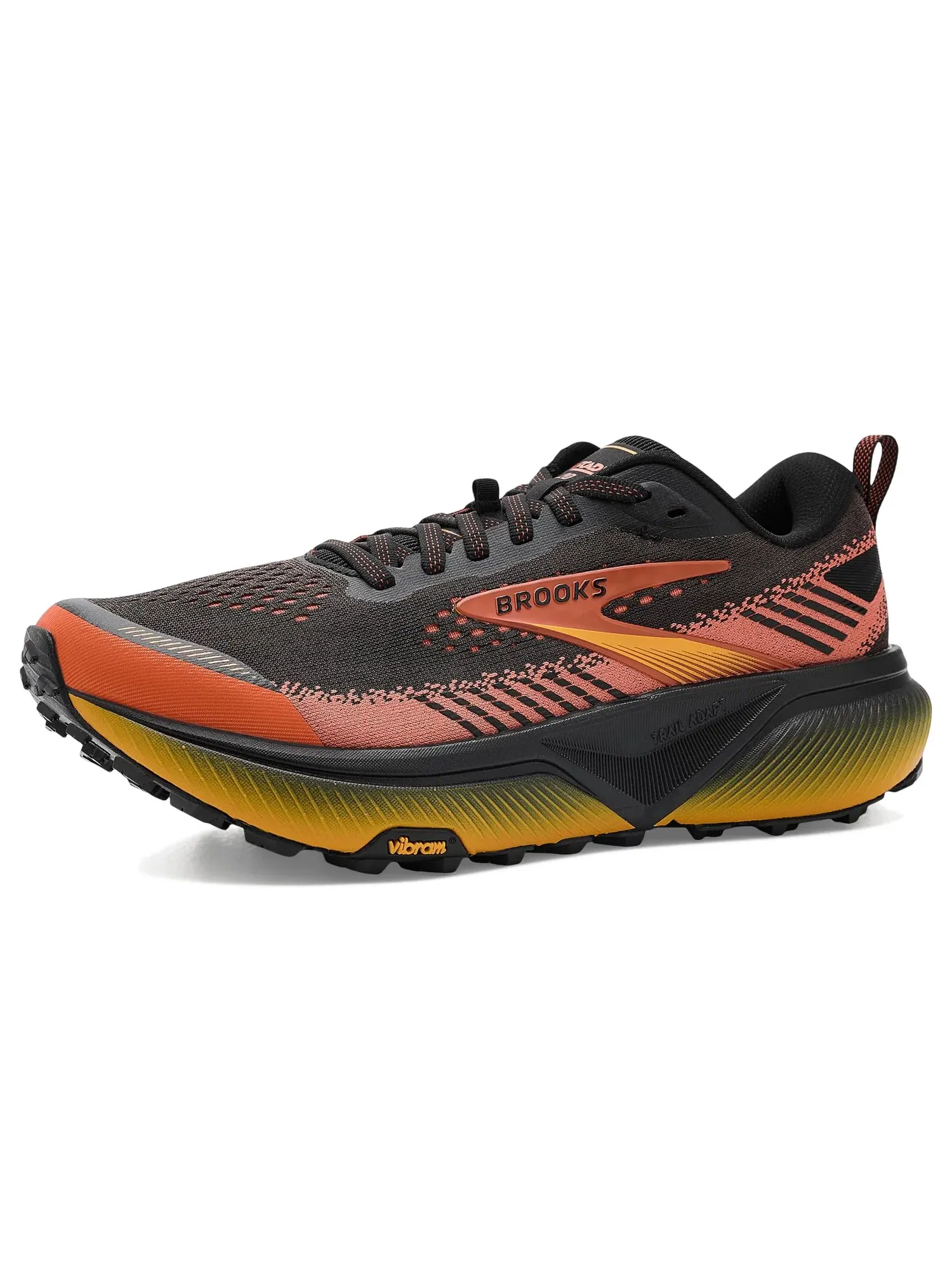 Кроссовки Cascadia 20 Brooks — изображение 1 из 4, черный//оранжевый