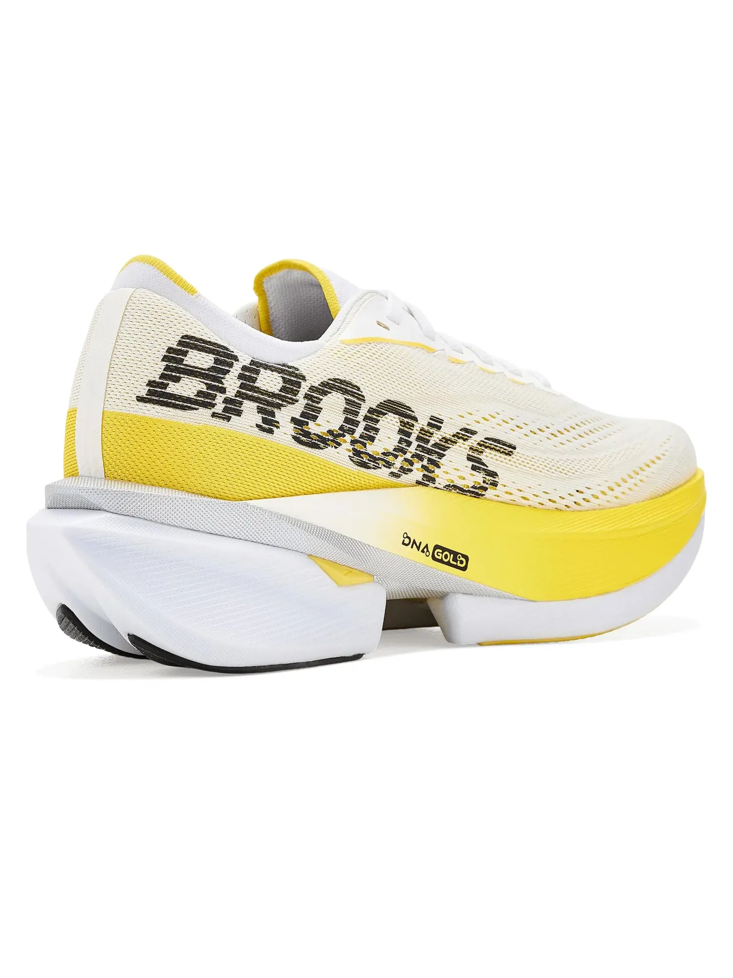 Кроссовки Hyperion Max 4 Brooks — изображение 3 из 4, белый/желтый/черный