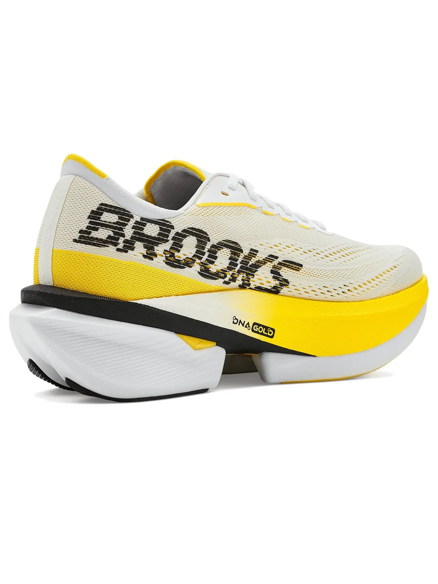 Кроссовки Hyperion Max 4 Brooks — изображение 3 из 4, белый/желтый/черный