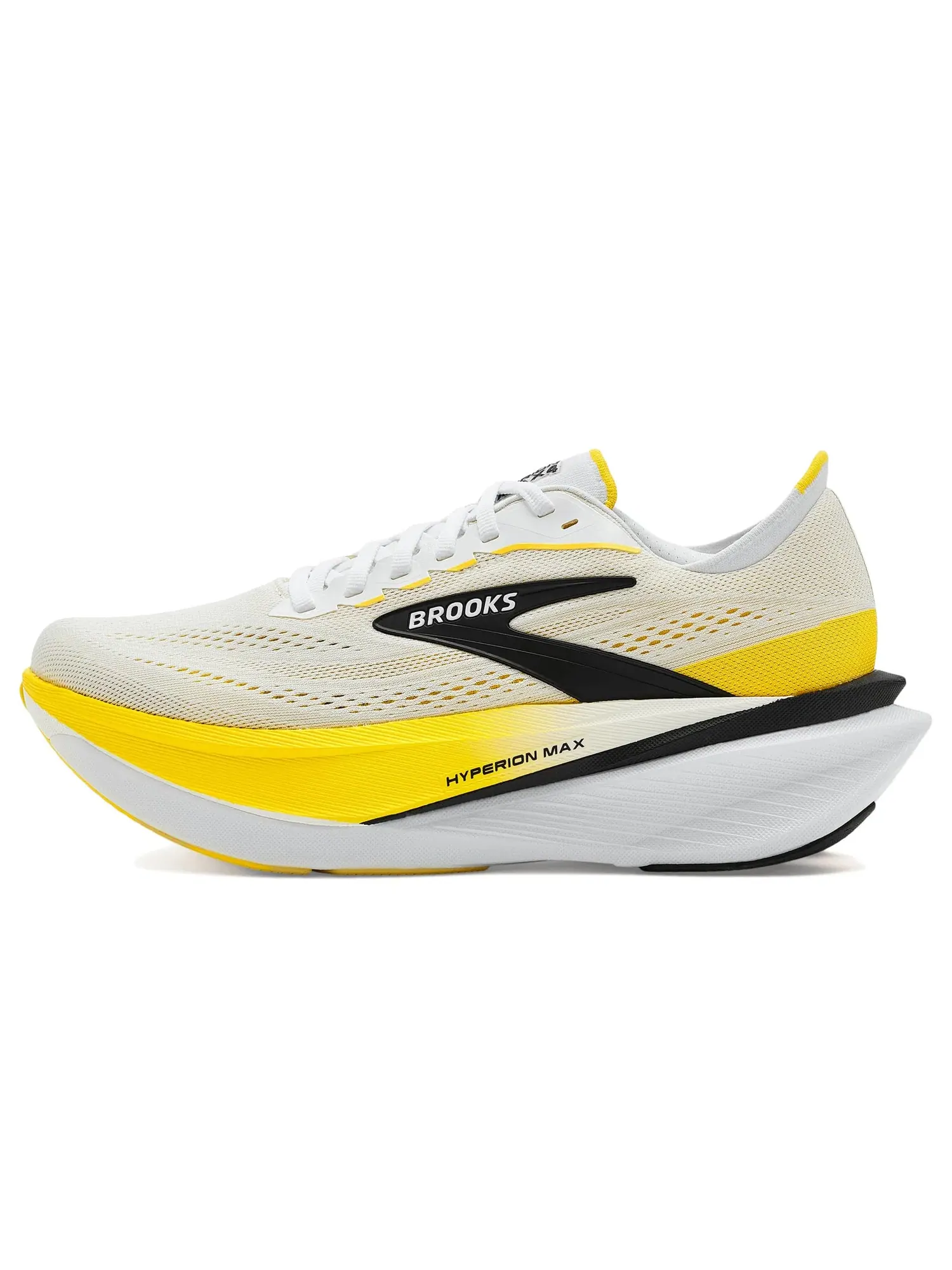 Кроссовки Hyperion Max 4 Brooks — изображение 4 из 4, белый/желтый/черный
