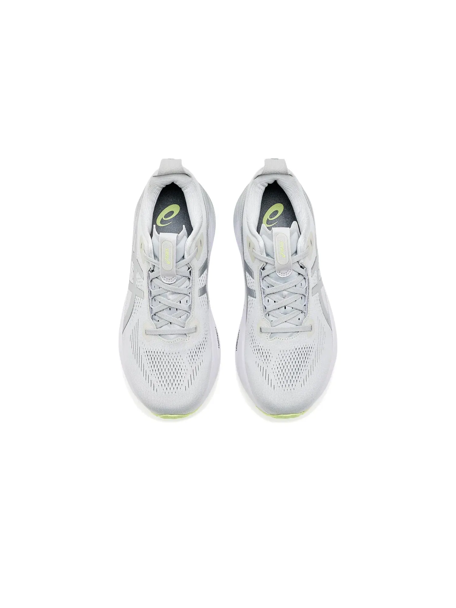 Кроссовки GEL-Kayano 33 Platinum Asics — изображение 2 из 4, платиновый/зеленый