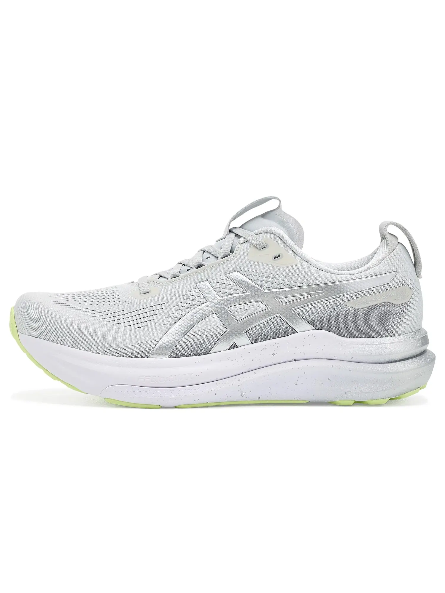 Кроссовки GEL-Kayano 33 Platinum Asics — изображение 4 из 4, платиновый/зеленый