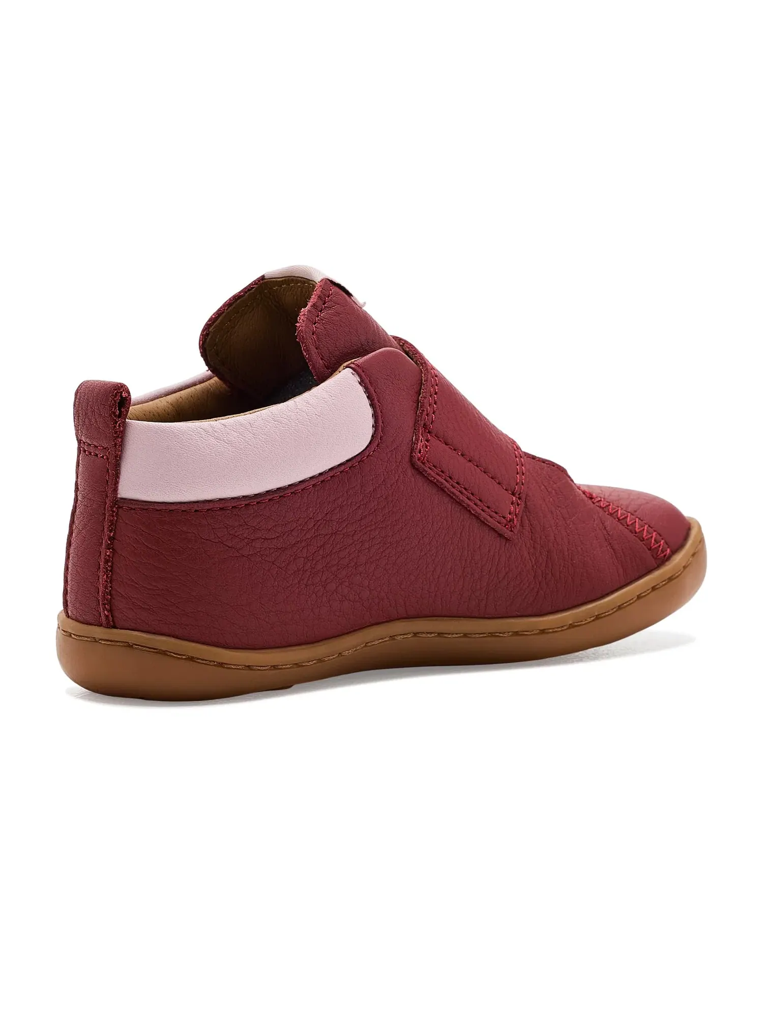 Кроссовки Peu Cami First Walker Twins (для малышей) Camper Kids — изображение 3 из 4, бордовый