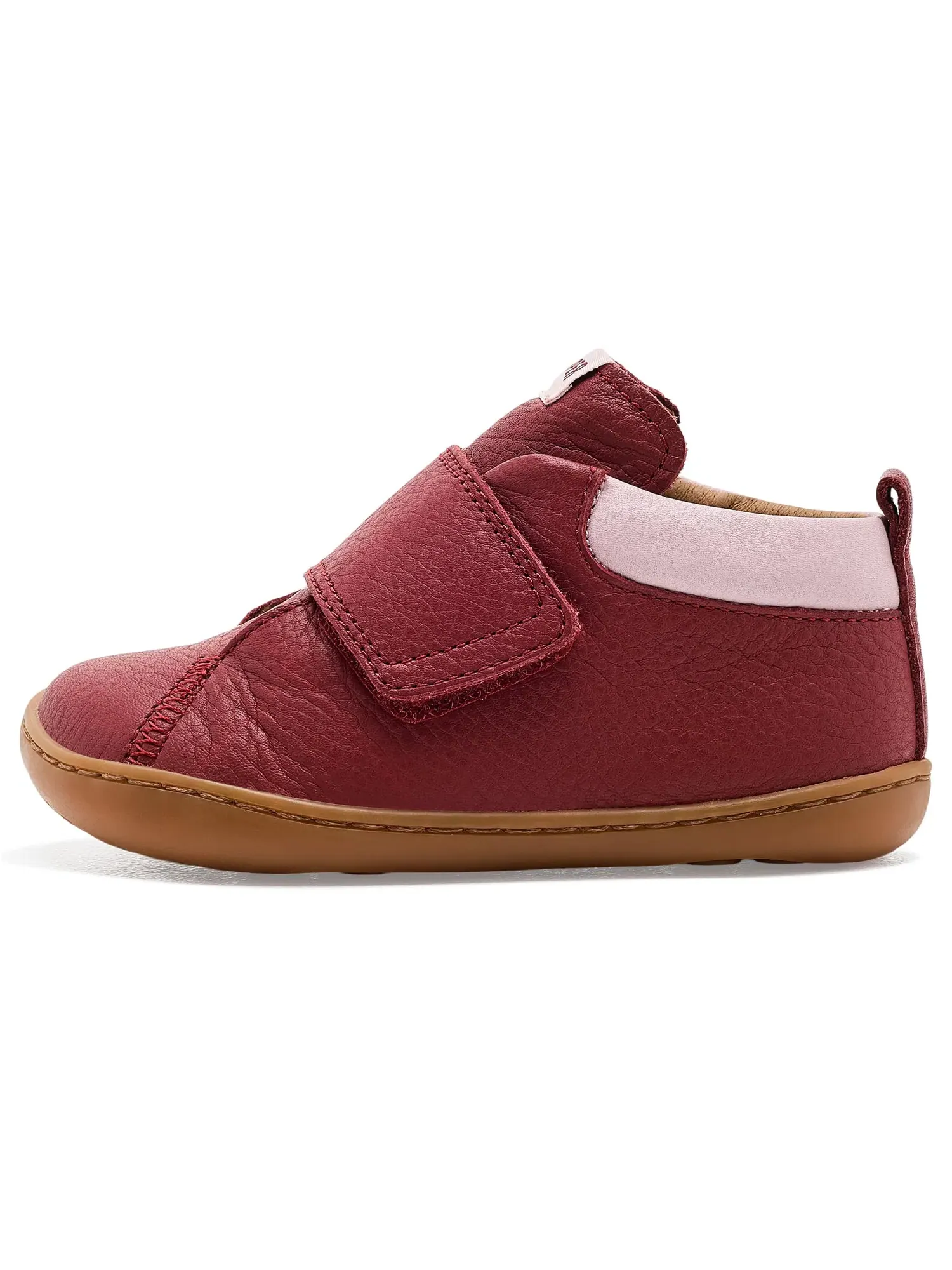 Кроссовки Peu Cami First Walker Twins (для малышей) Camper Kids — изображение 4 из 4, бордовый