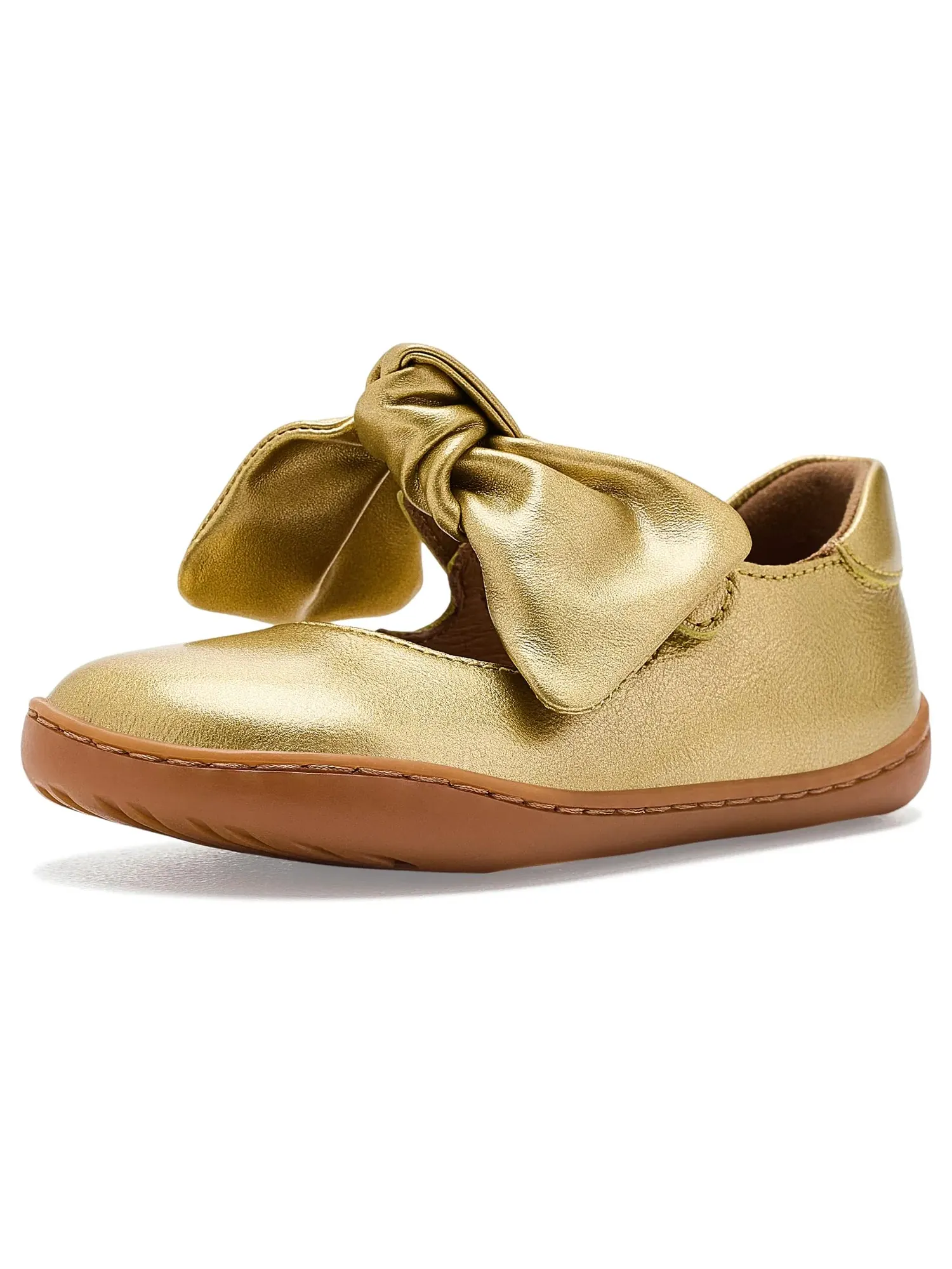 Балетки Peu Cami First Walker Twins (для малышей) Camper Kids — золотистый