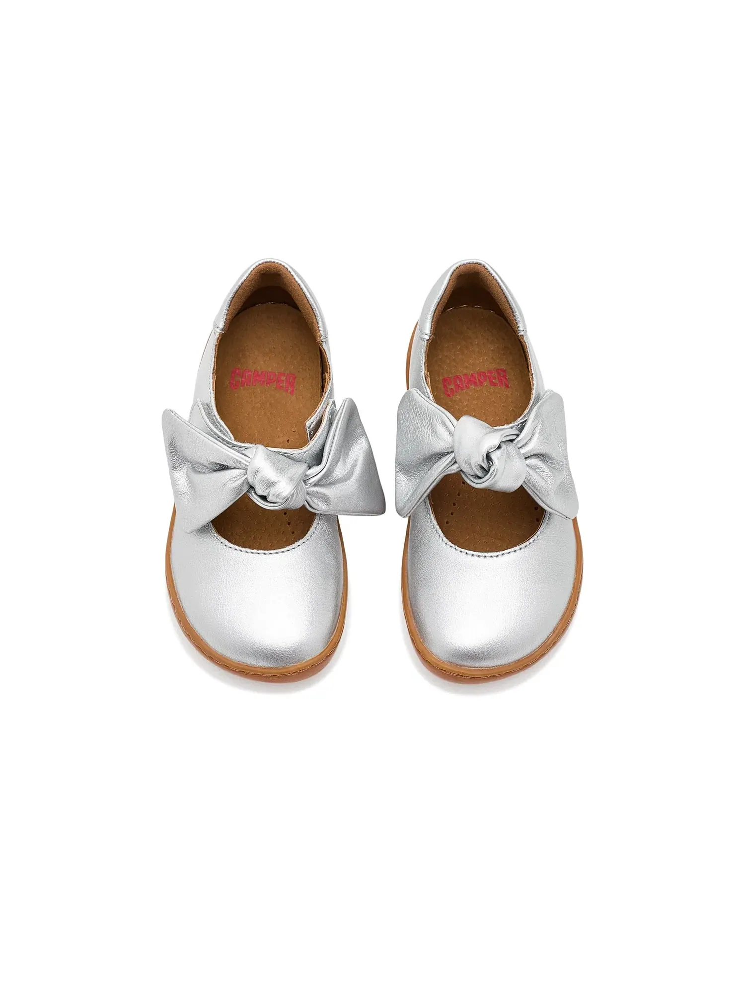 Балетки Peu Cami First Walker Twins (для малышей) Camper Kids — изображение 2 из 4, серый