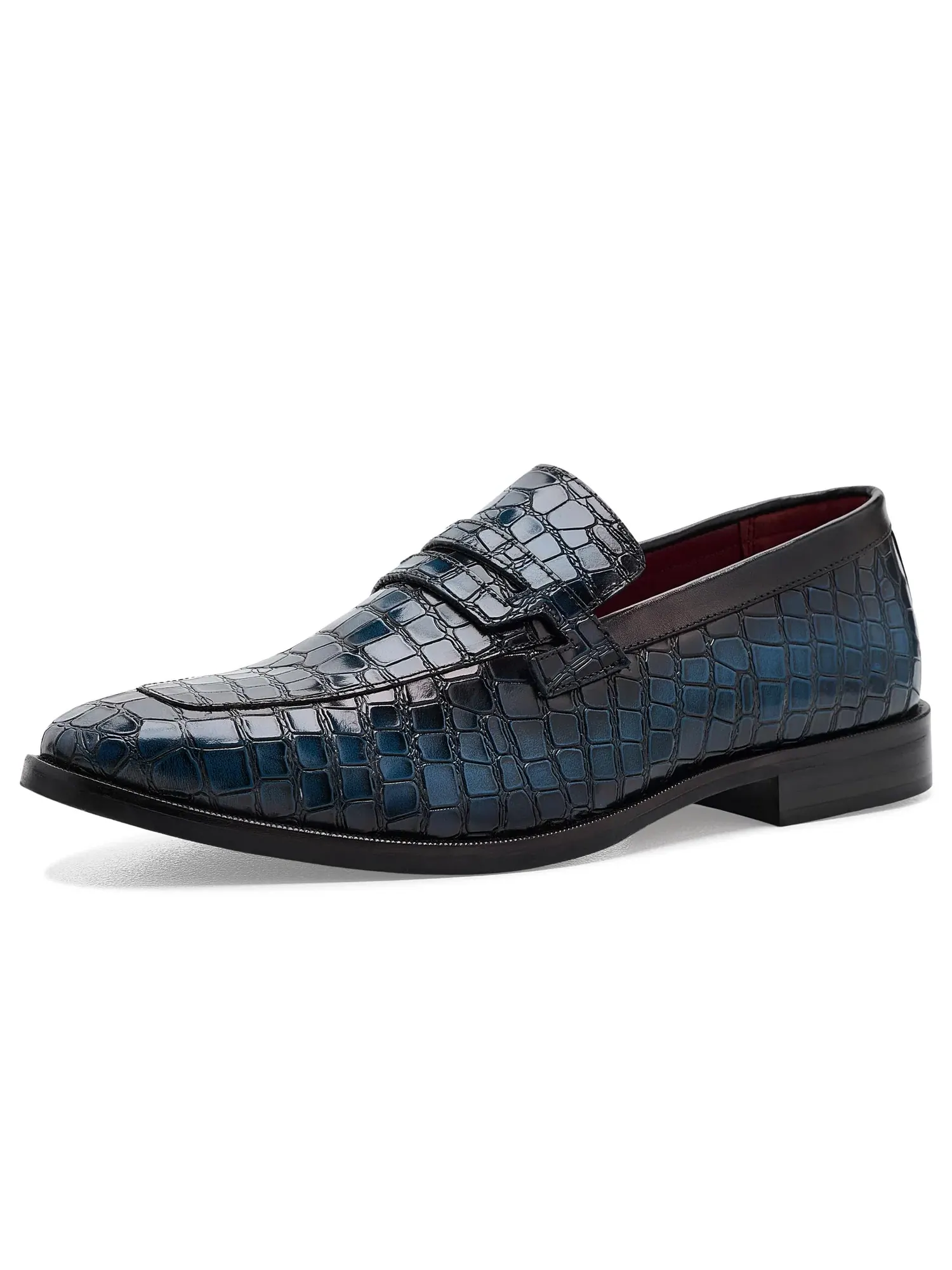 Лоферы Nocturne Penny Loafers Carlos By Carlos Santana — изображение 1 из 4, темно-синий