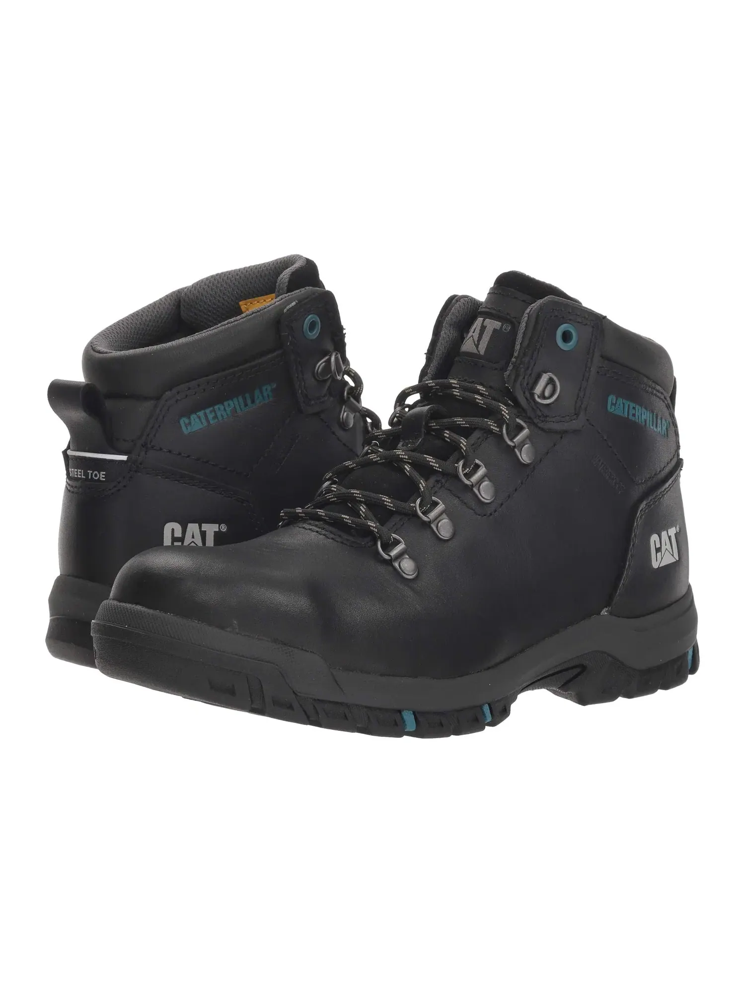 Рабочие ботинки Mae Steel Toe WP Caterpillar — черный