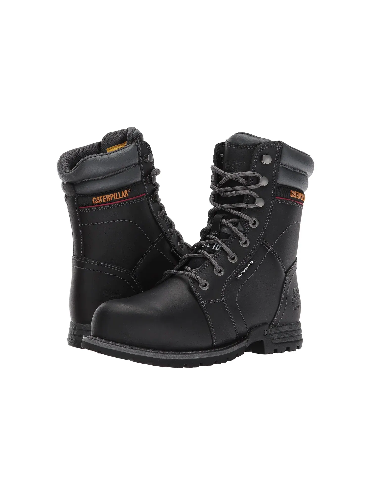 Рабочие ботинки Echo Waterproof Steel Toe Caterpillar — изображение 1 из 4, черный