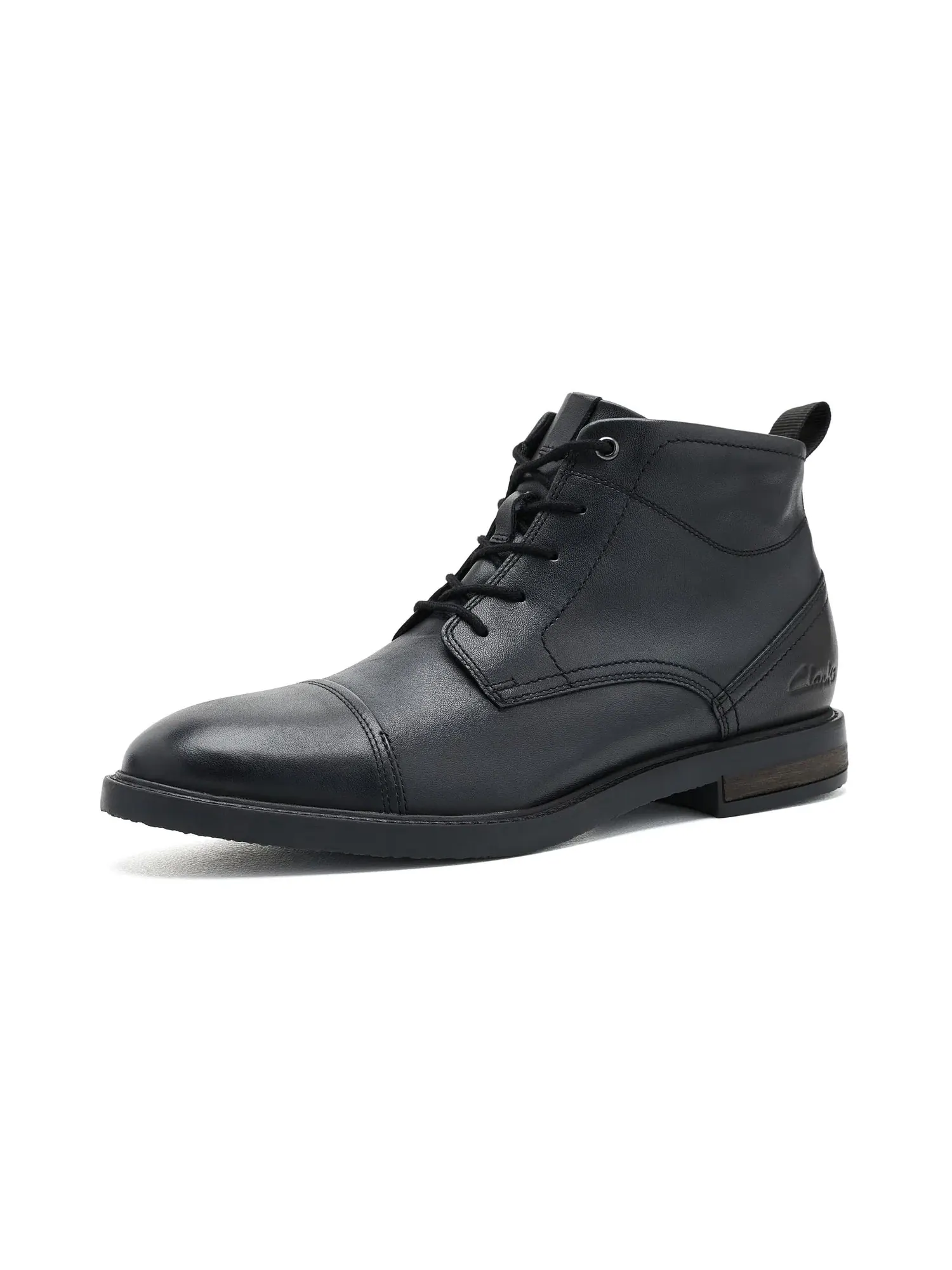 Ботинки Jaxen Cap Clarks — изображение 1 из 4, черный