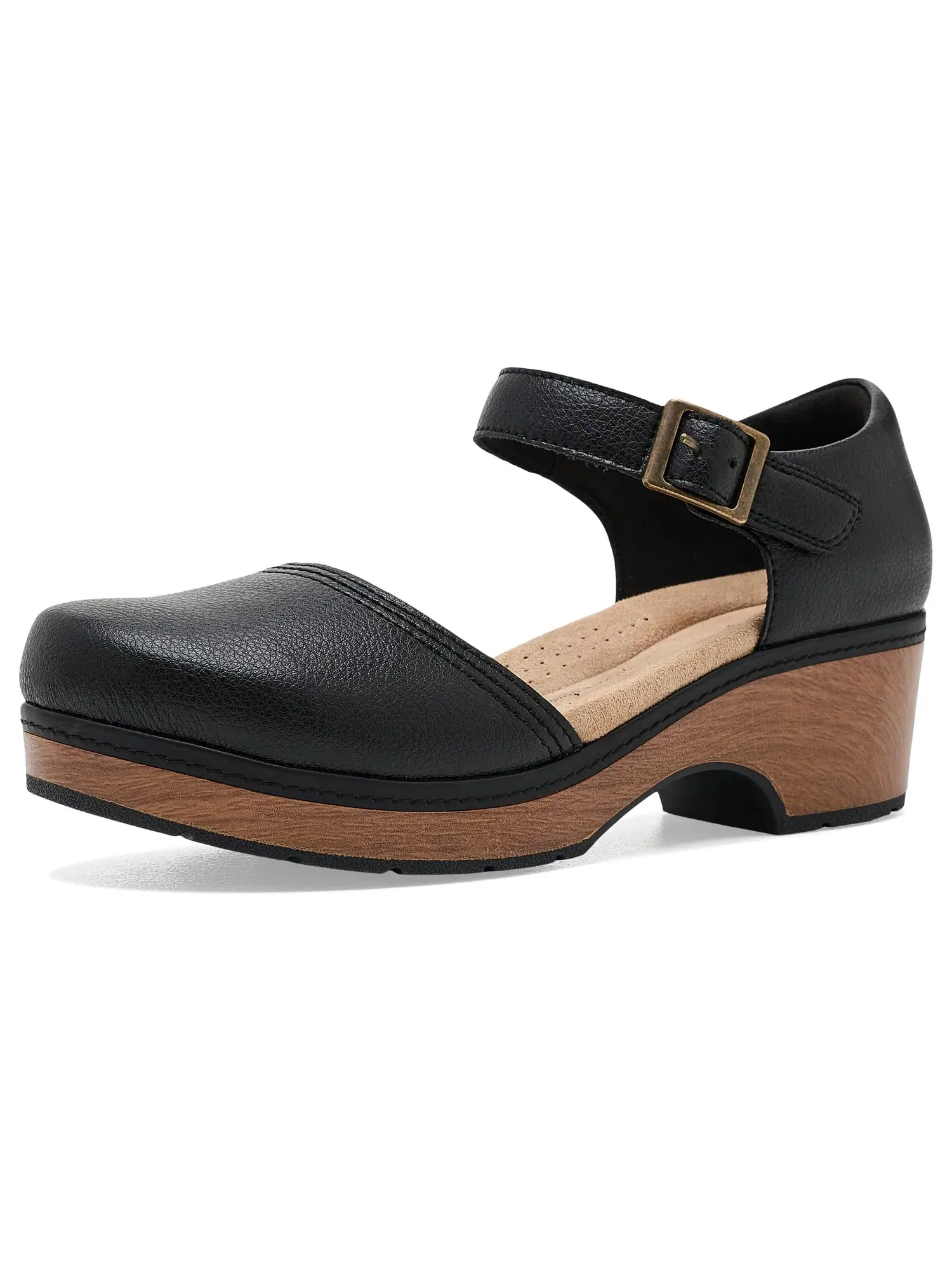 Сабо Paizlee Leah Clarks — изображение 1 из 4, черный