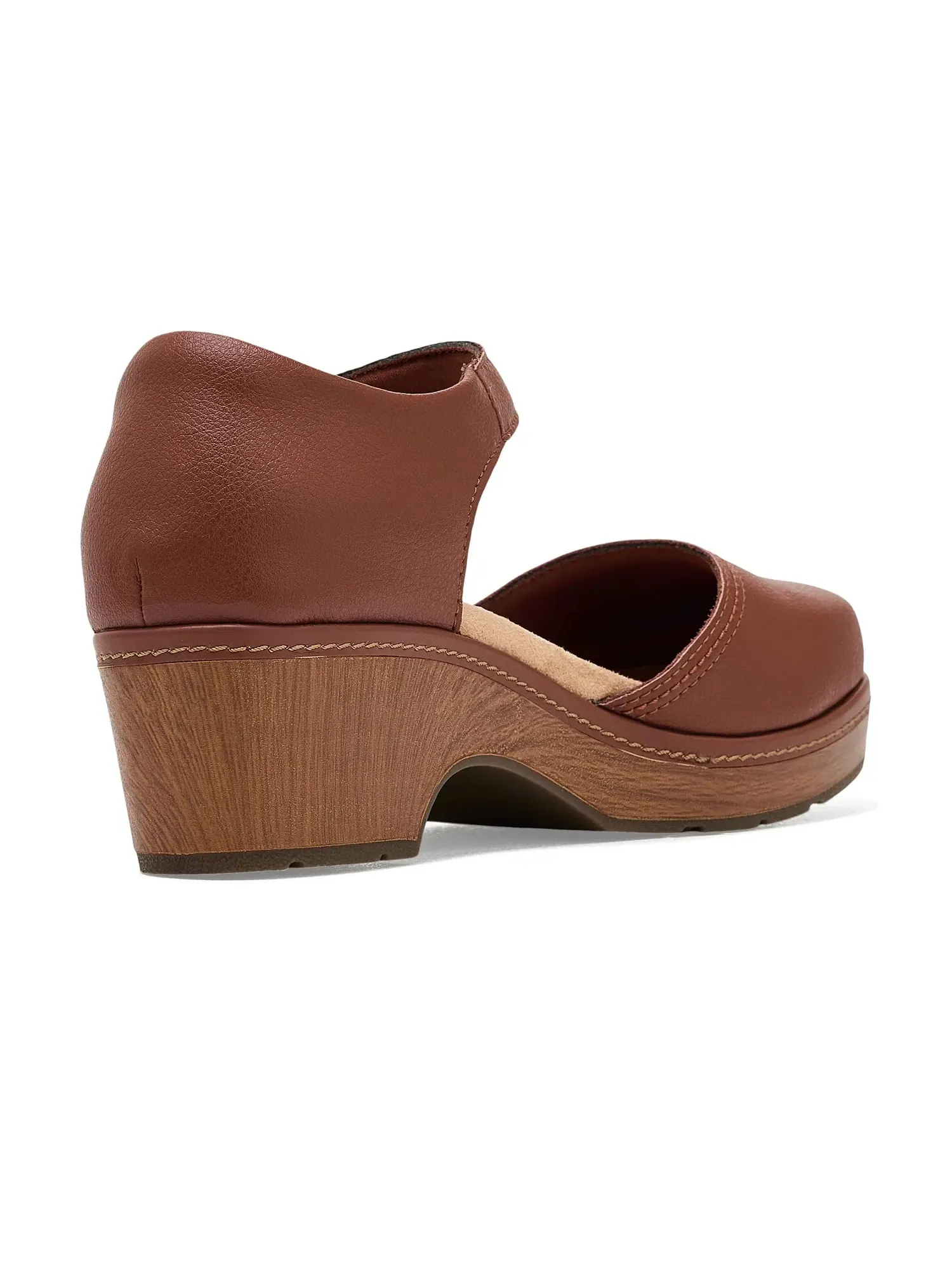Сабо Paizlee Leah Clarks — изображение 3 из 4, коричная кожа