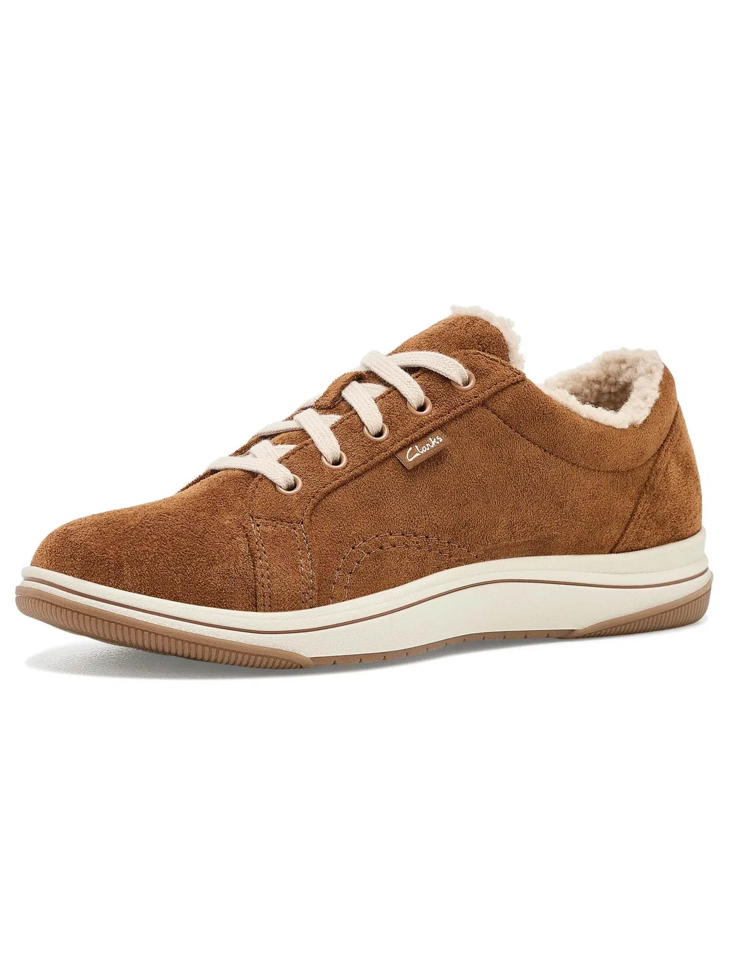 Кроссовки Breeze Warm Clarks — изображение 1 из 4, бежевый