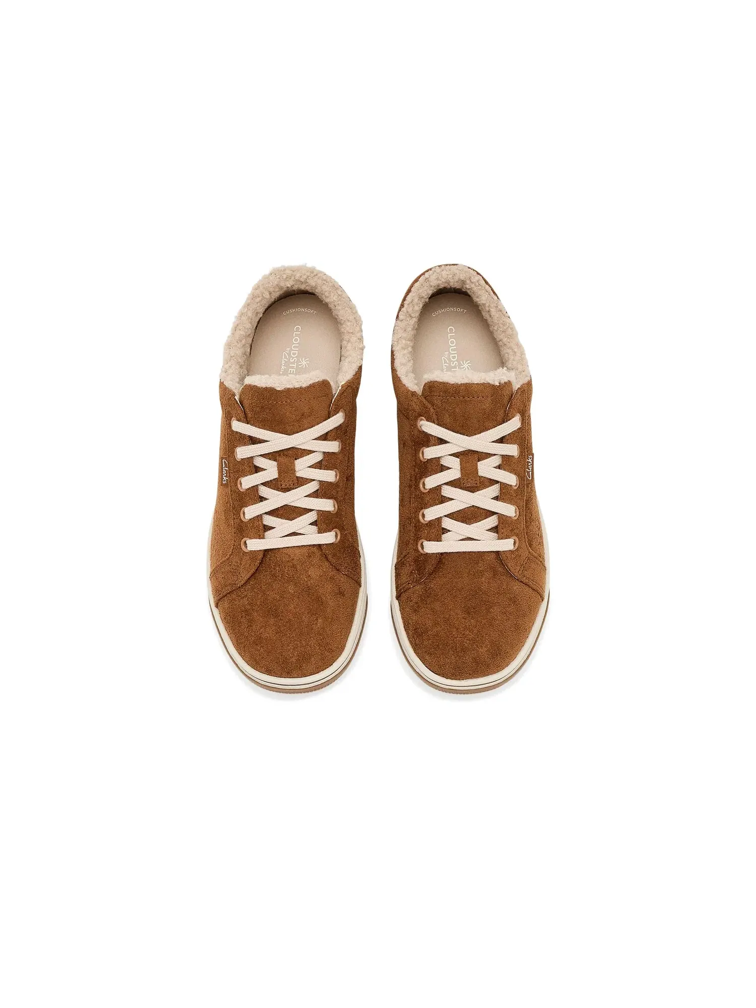Кроссовки Breeze Warm Clarks — изображение 2 из 4, бежевый