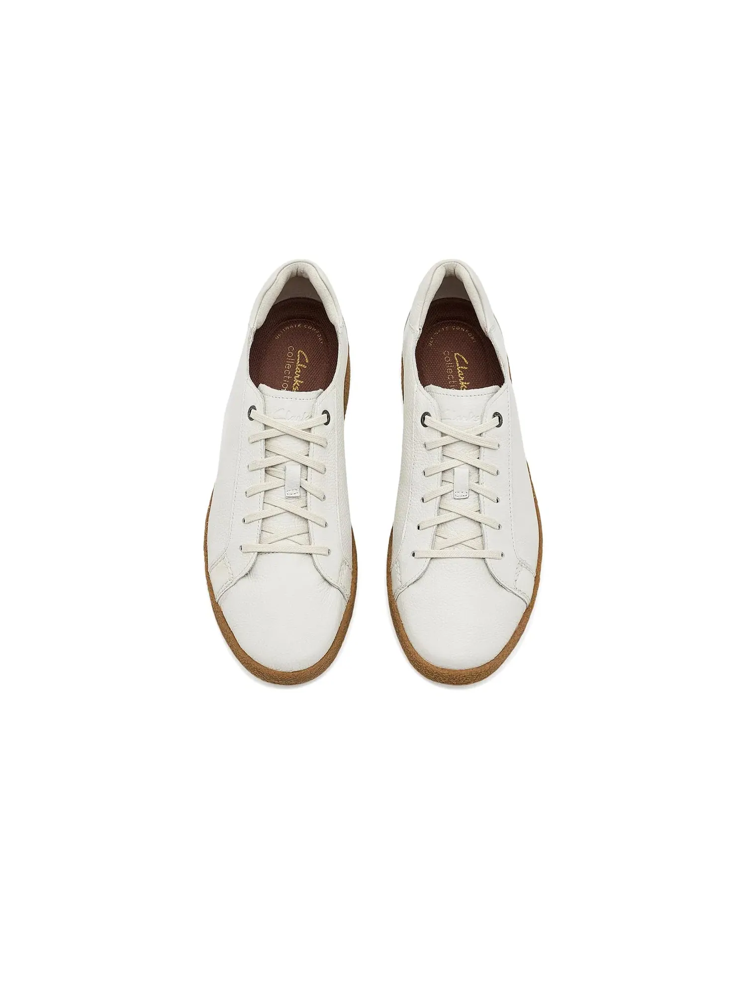 Кроссовки Smokeford Lace Clarks — изображение 2 из 4, белый
