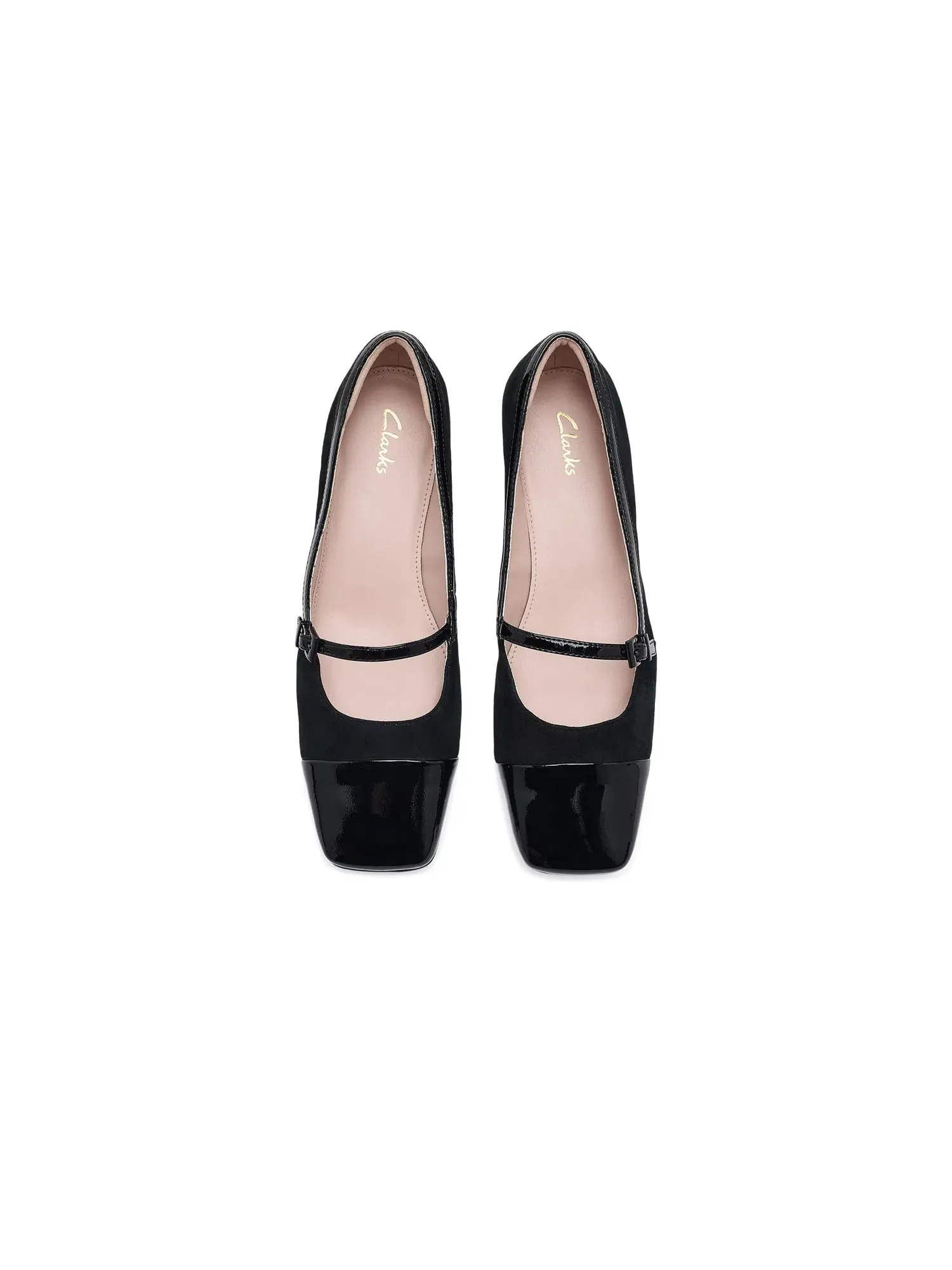 Туфли Crista Strap Clarks — изображение 2 из 4, черный