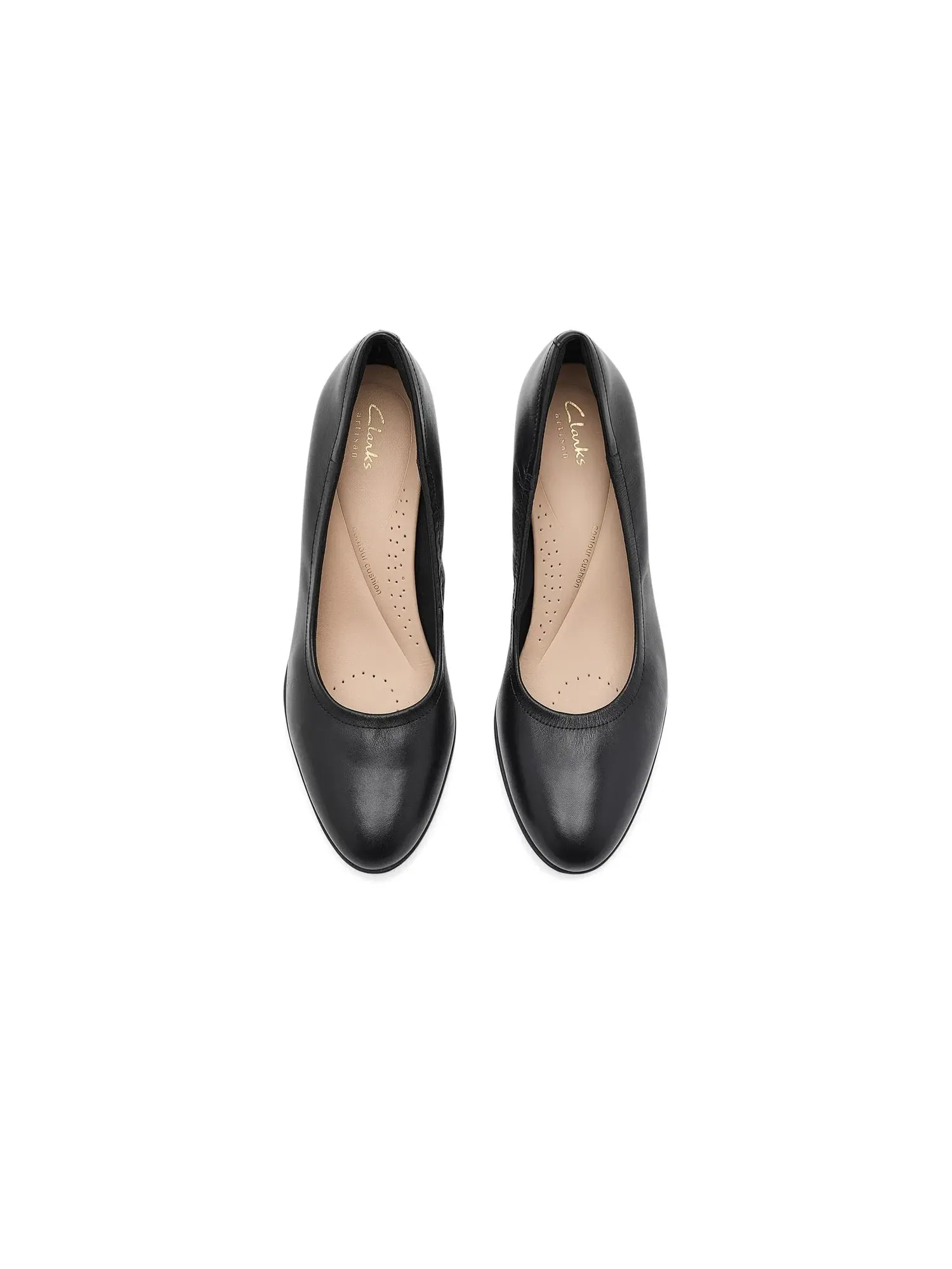 Туфли Freva 55 Court Clarks — изображение 2 из 4, черный