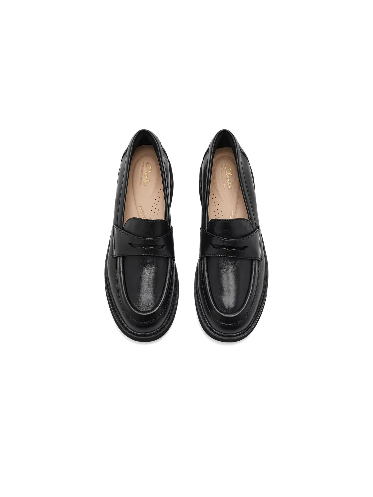 Лоферы Splend Edge Clarks — изображение 2 из 4, черный