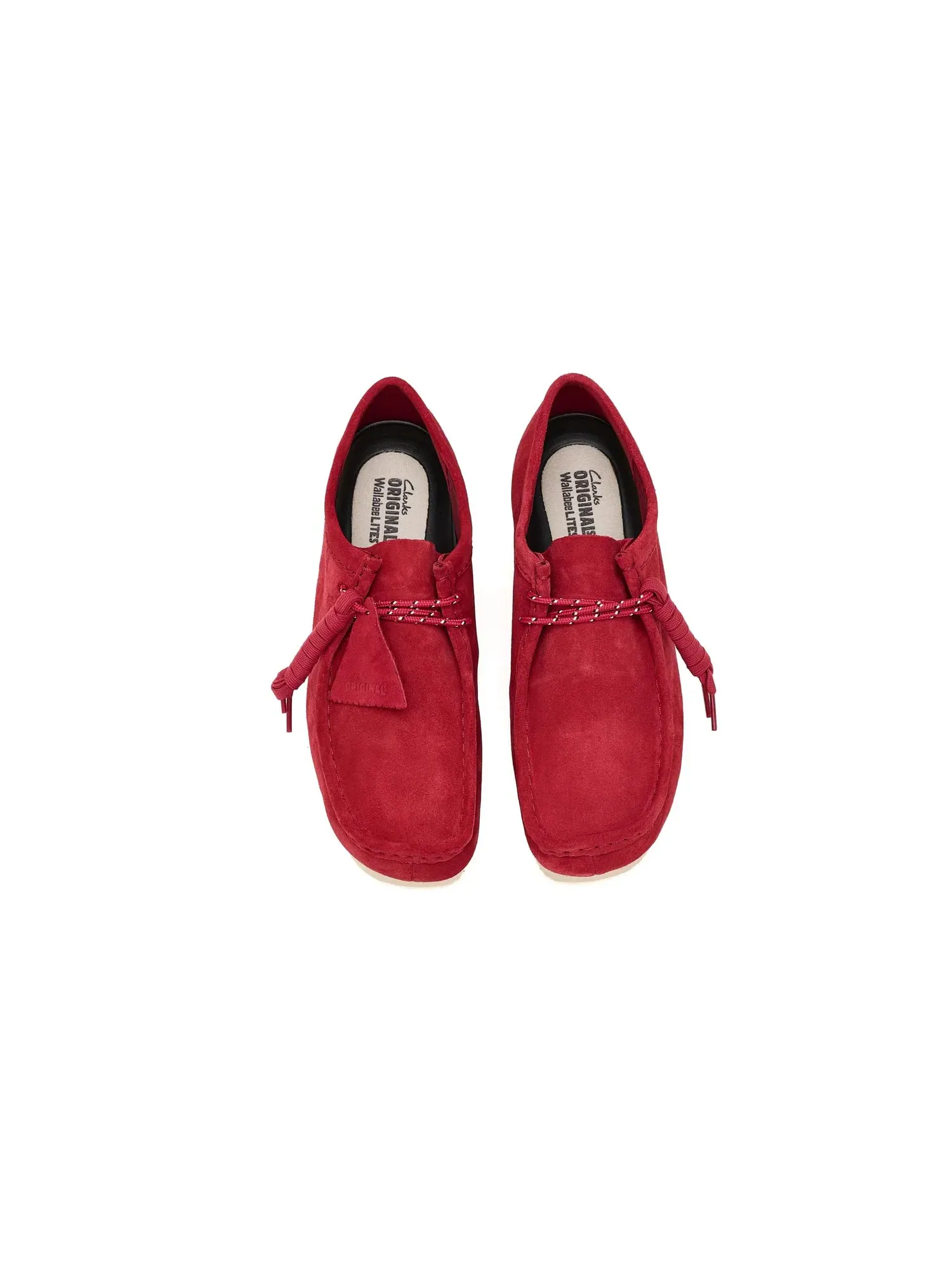Оксфорды Wallabee Lite Clarks — изображение 2 из 4, красный