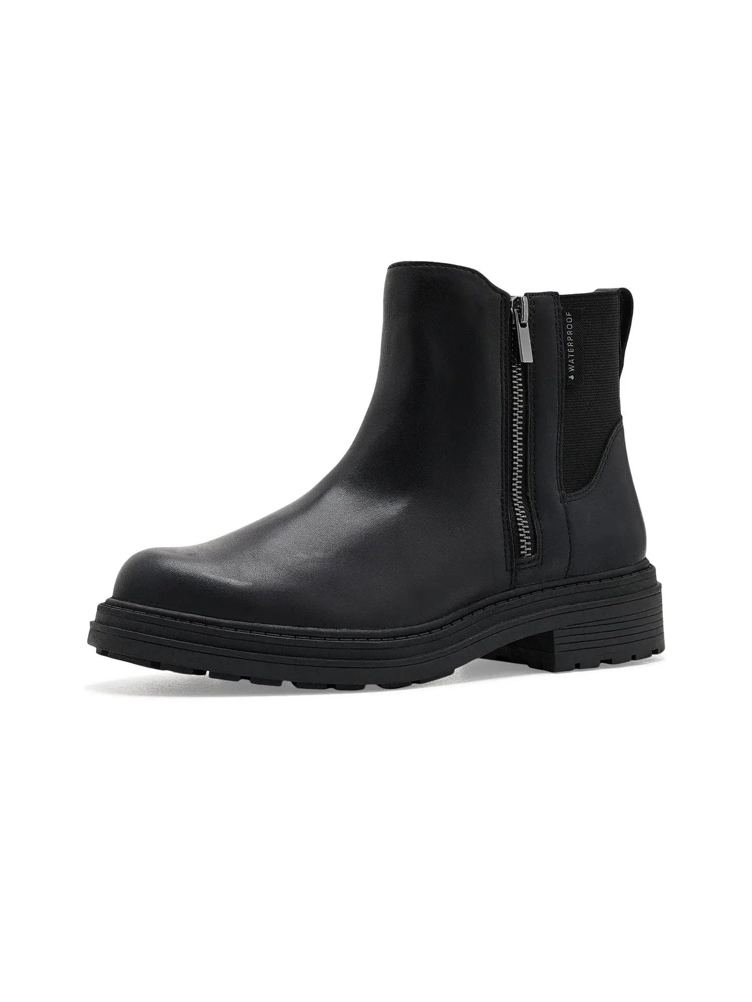Водонепроницаемые ботинки Orinoco 3 Zip Waterproof Clarks — изображение 1 из 4, черный