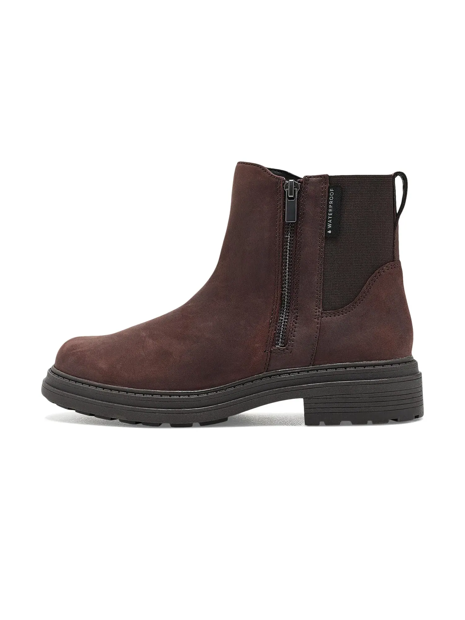 Водонепроницаемые ботинки Orinoco 3 Zip Waterproof Clarks — изображение 4 из 4, темный коричневый